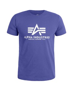Футболка T-shirt Alpha Industries Basic - Night Purple Футболка T-shirt Alpha Industries Basic - Night Purple