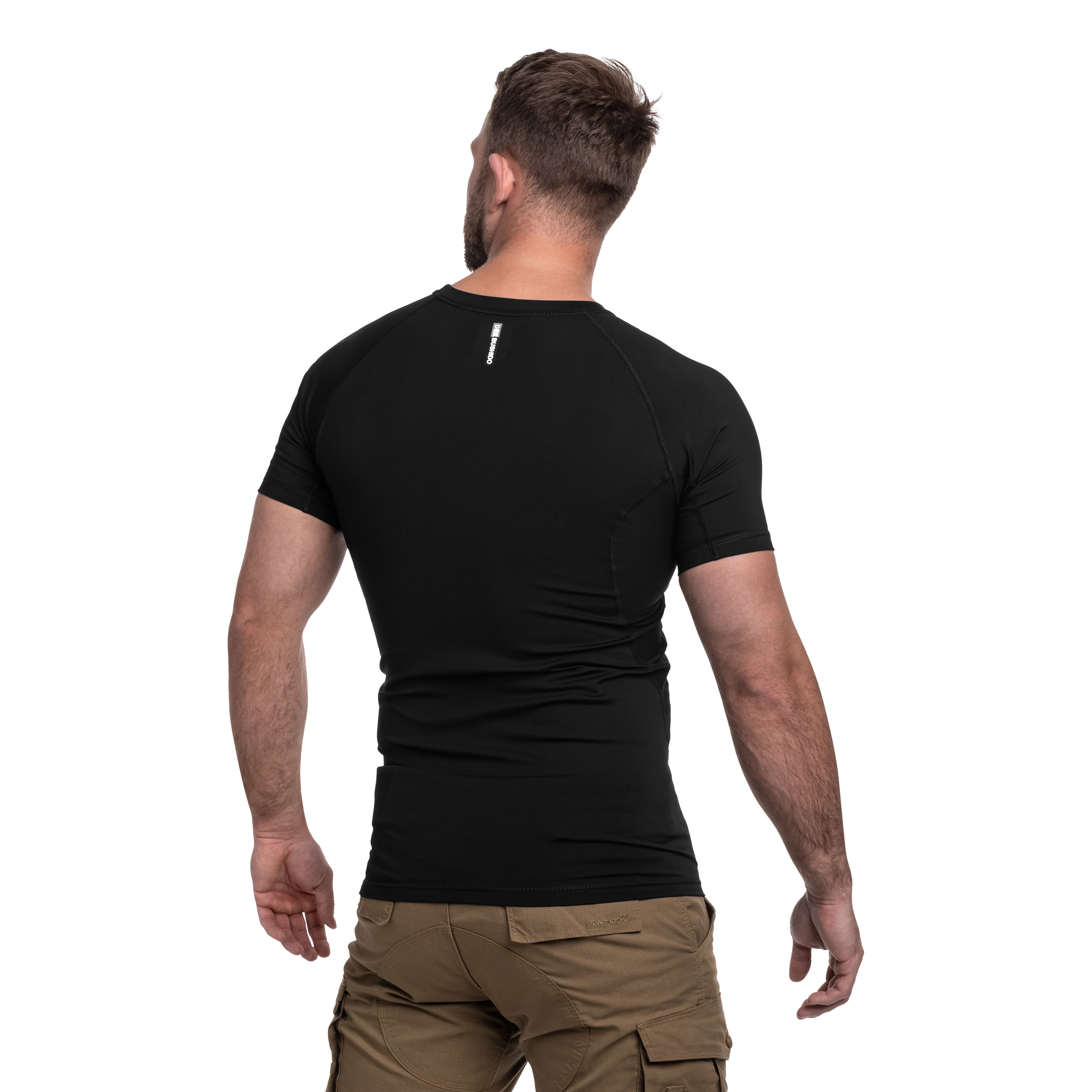 Koszulka T-shirt DBX Bushido Rashguard Black RS - Czarna