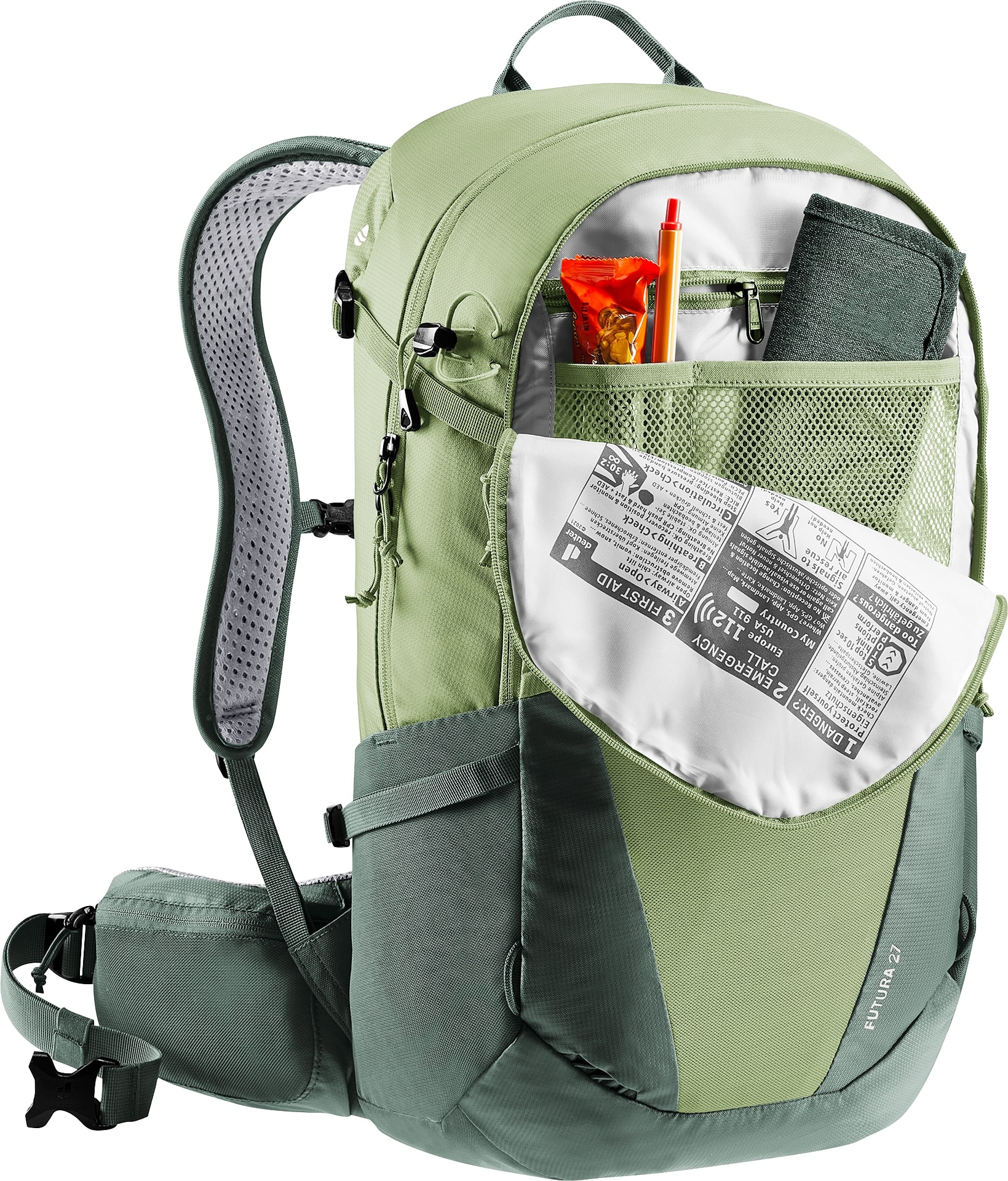 Plecak turystyczny Deuter Futura 27 l - Grove-Ivy