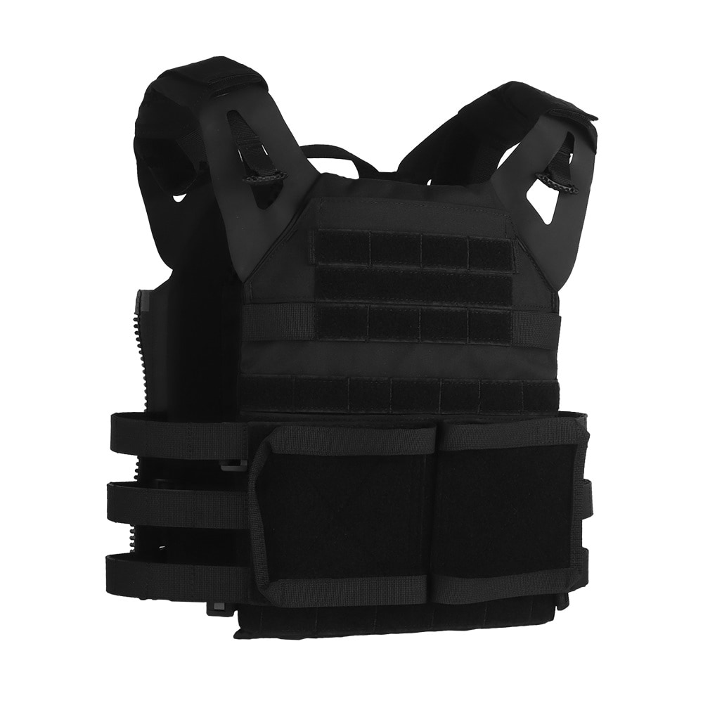 Kamizelka taktyczna Wosport VE-99 Plate Carrier - Black