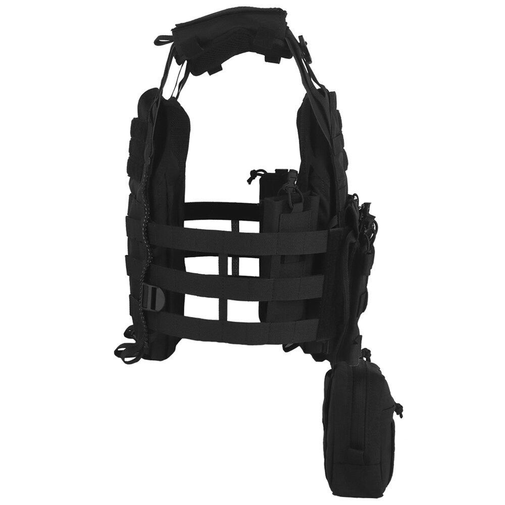 Kamizelka taktyczna Wosport VE-106 Plate Carrier - Black