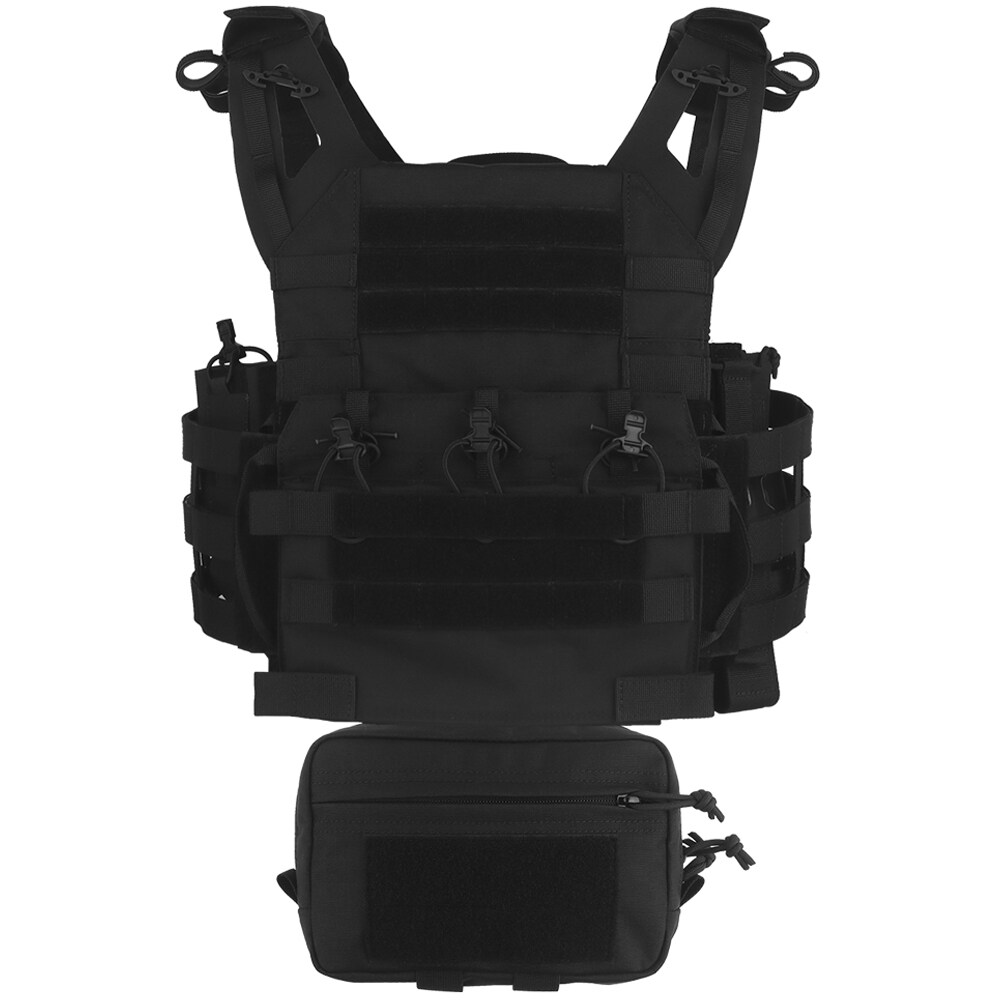 Kamizelka taktyczna Wosport VE-106 Plate Carrier - Black