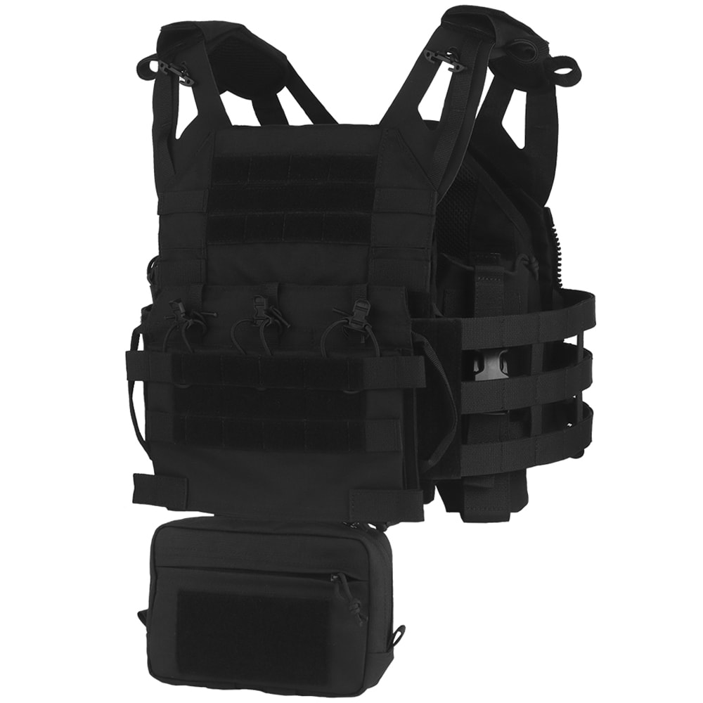 Kamizelka taktyczna Wosport VE-106 Plate Carrier - Black