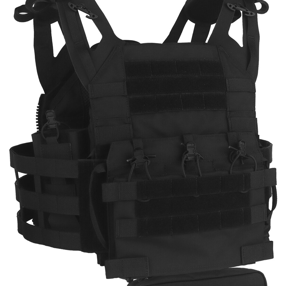 Kamizelka taktyczna Wosport VE-106 Plate Carrier - Black
