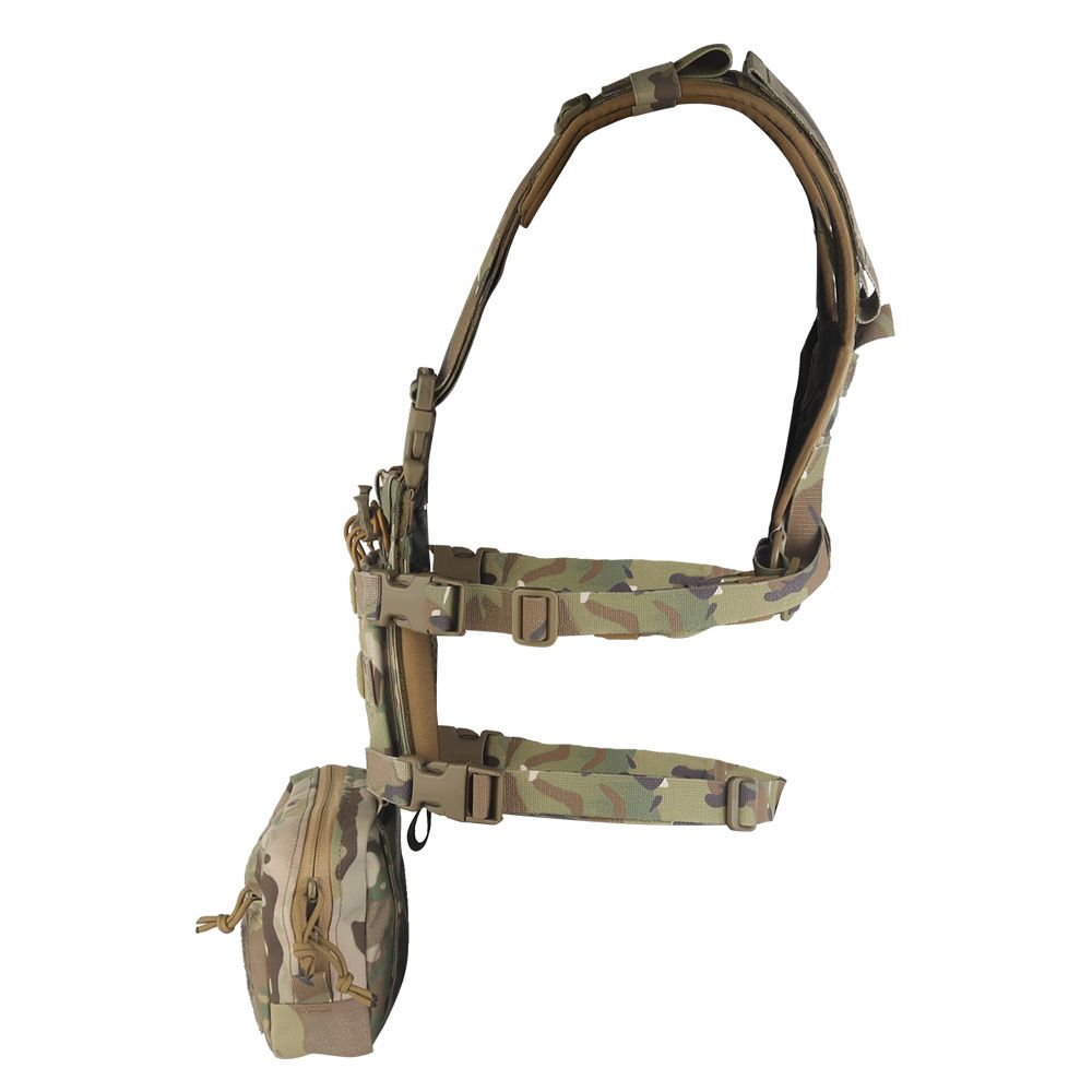 Kamizelka taktyczna Wosport VE-107 Chest Rig - MultiCam