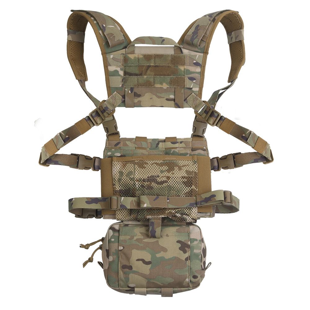 Kamizelka taktyczna Wosport VE-107 Chest Rig - MultiCam