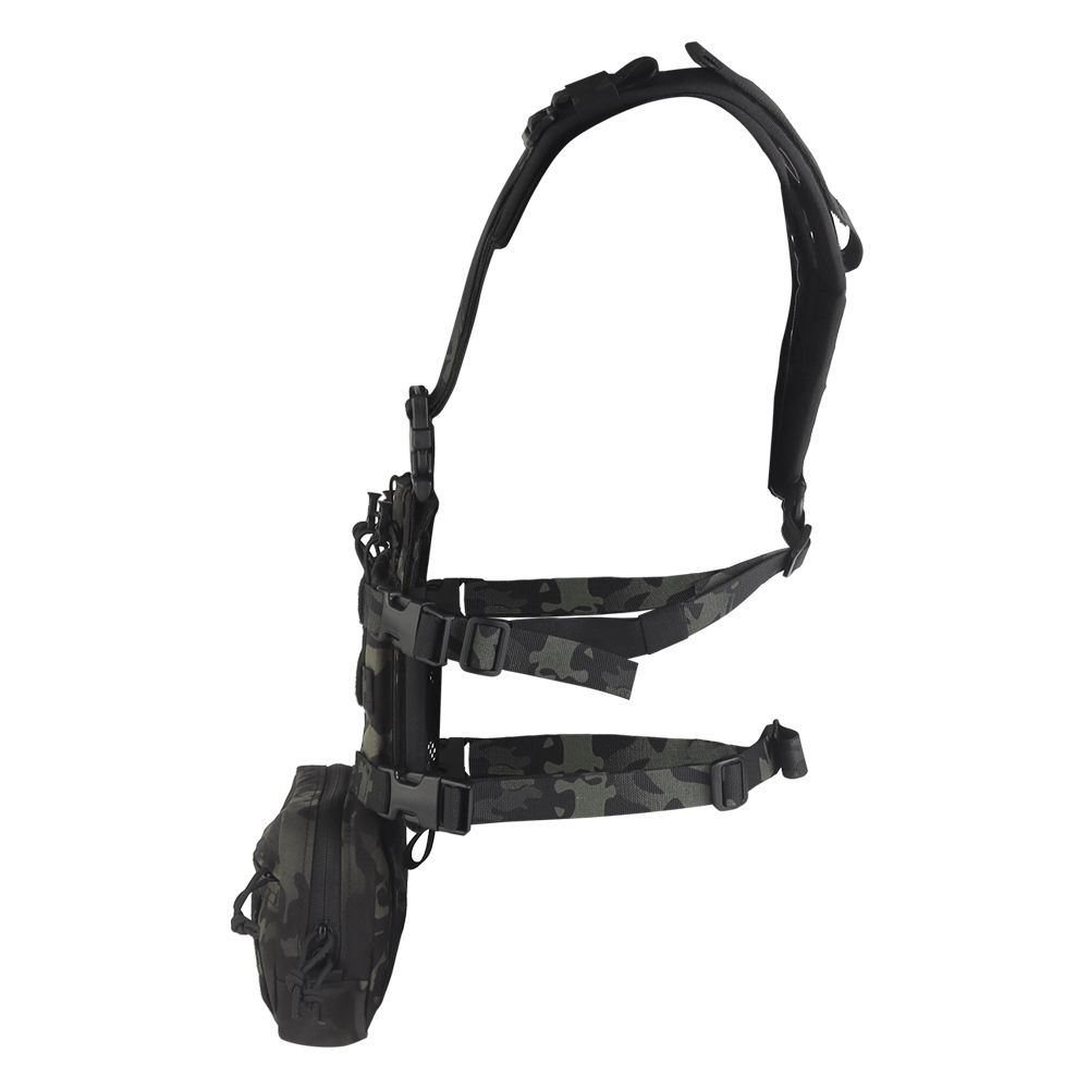 Kamizelka taktyczna Wosport VE-107 Chest Rig - MultiCam Black