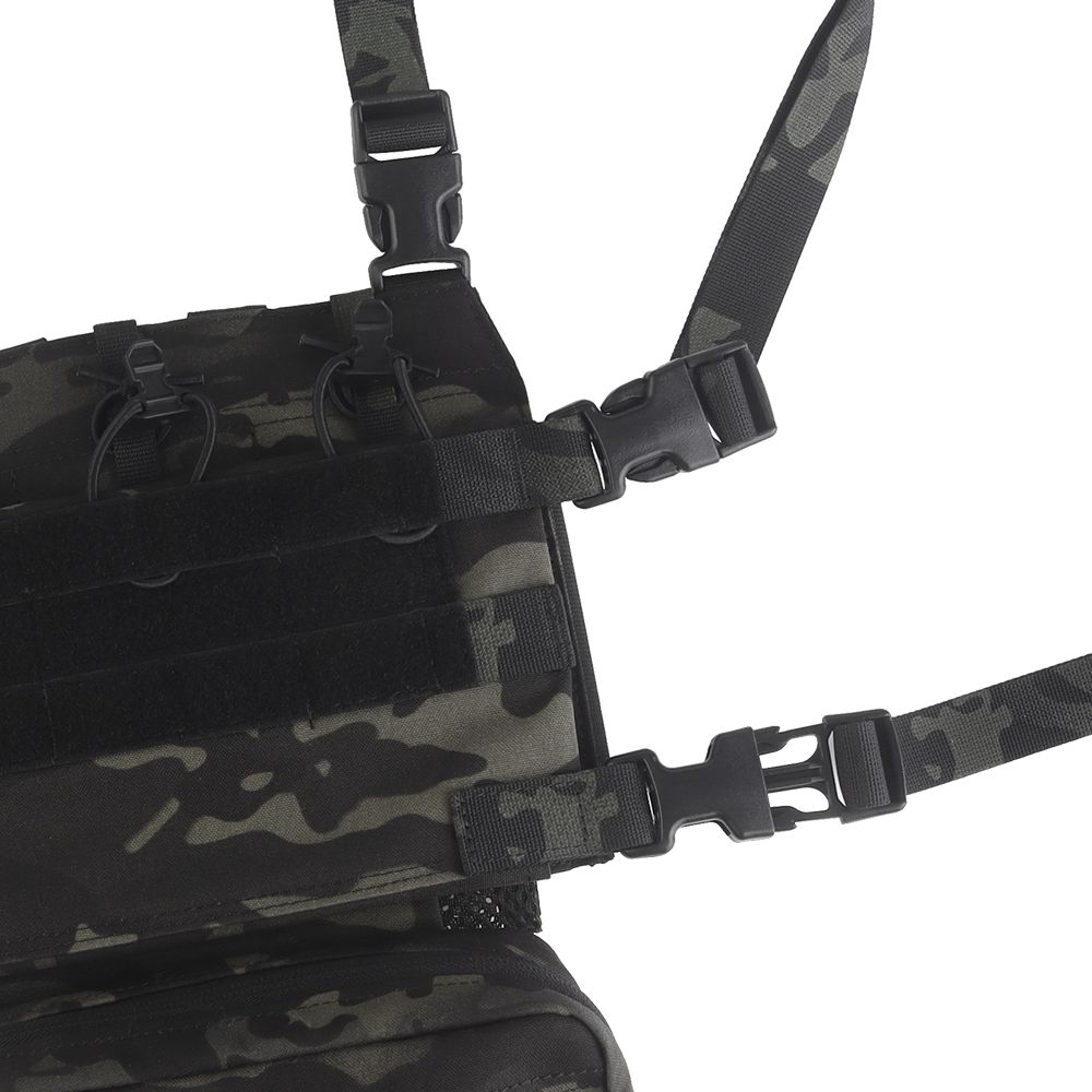 Kamizelka taktyczna Wosport VE-107 Chest Rig - MultiCam Black