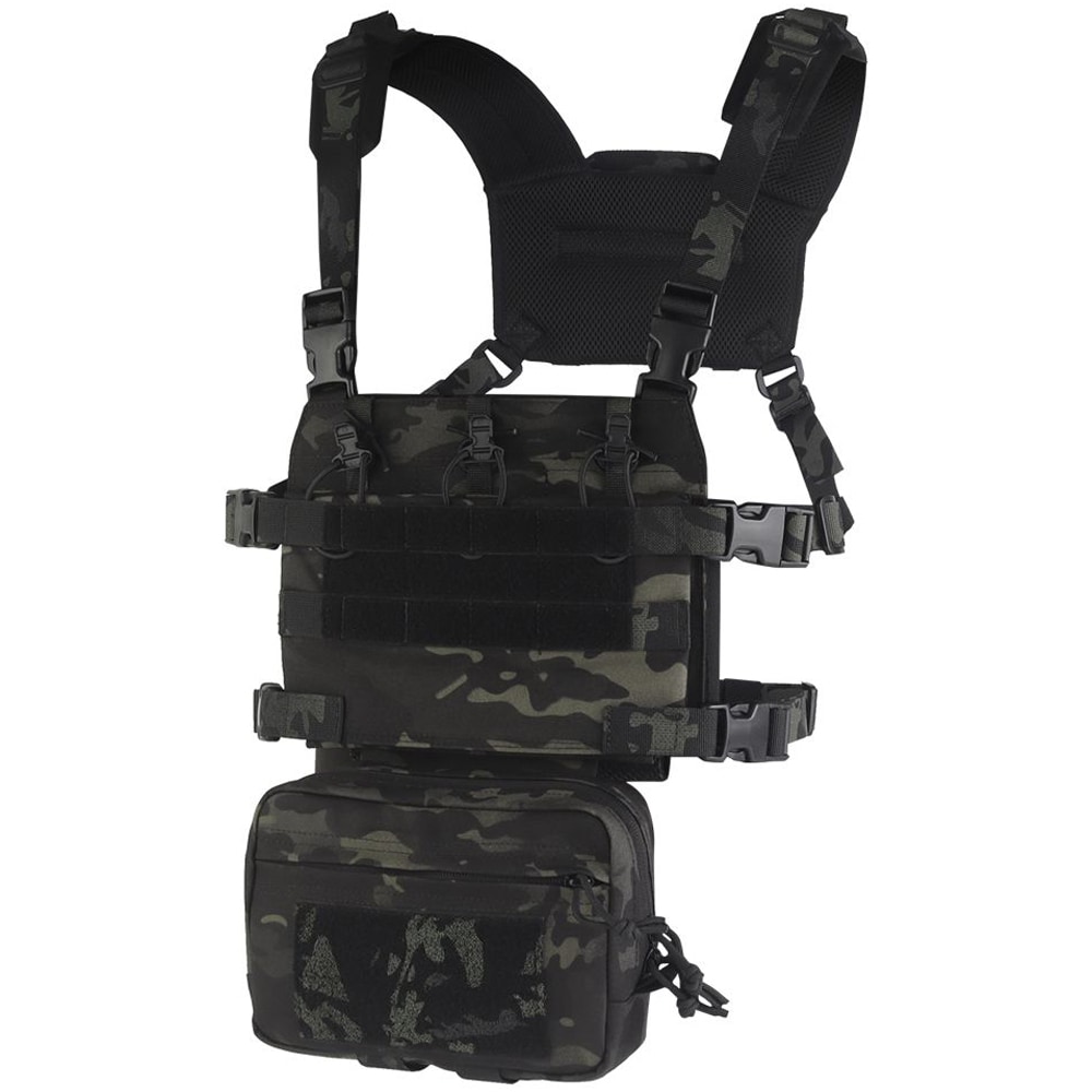 Kamizelka taktyczna Wosport VE-107 Chest Rig - MultiCam Black