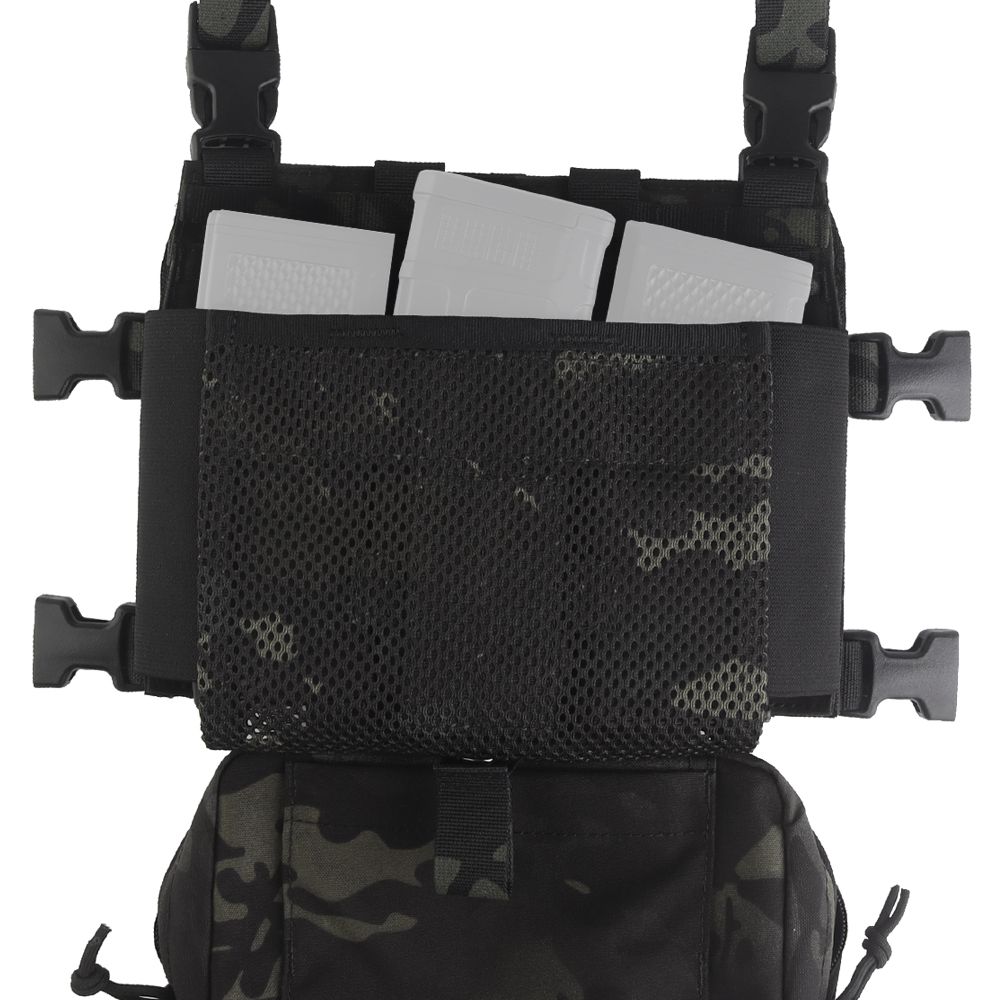 Kamizelka taktyczna Wosport VE-107 Chest Rig - MultiCam Black