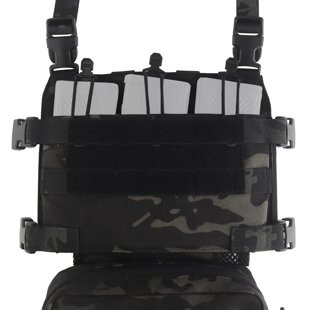 Kamizelka taktyczna Wosport VE-107 Chest Rig - MultiCam Black