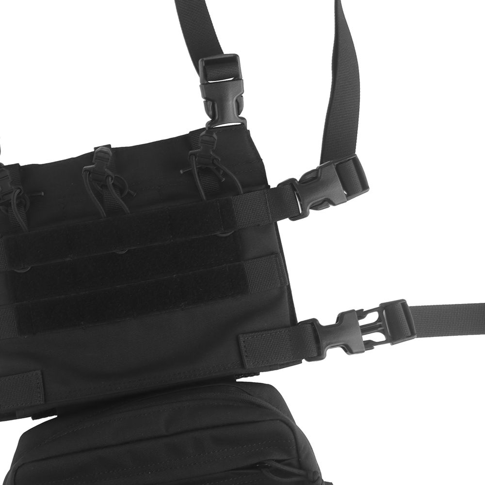 Kamizelka taktyczna Wosport VE-107 Chest Rig - Black