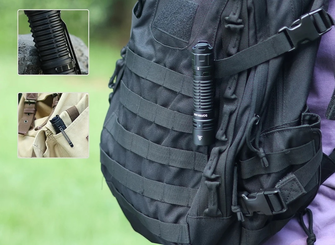 Latarka Sofirn SC28 Black - 2800 lumenów