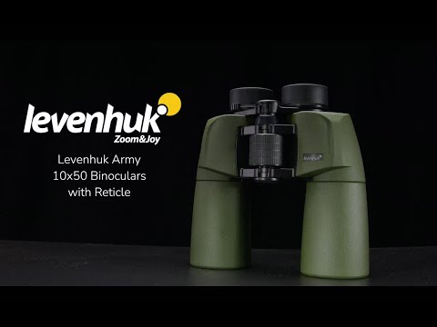 Lornetka Levenhuk Army 10x50 z siatką celowniczą