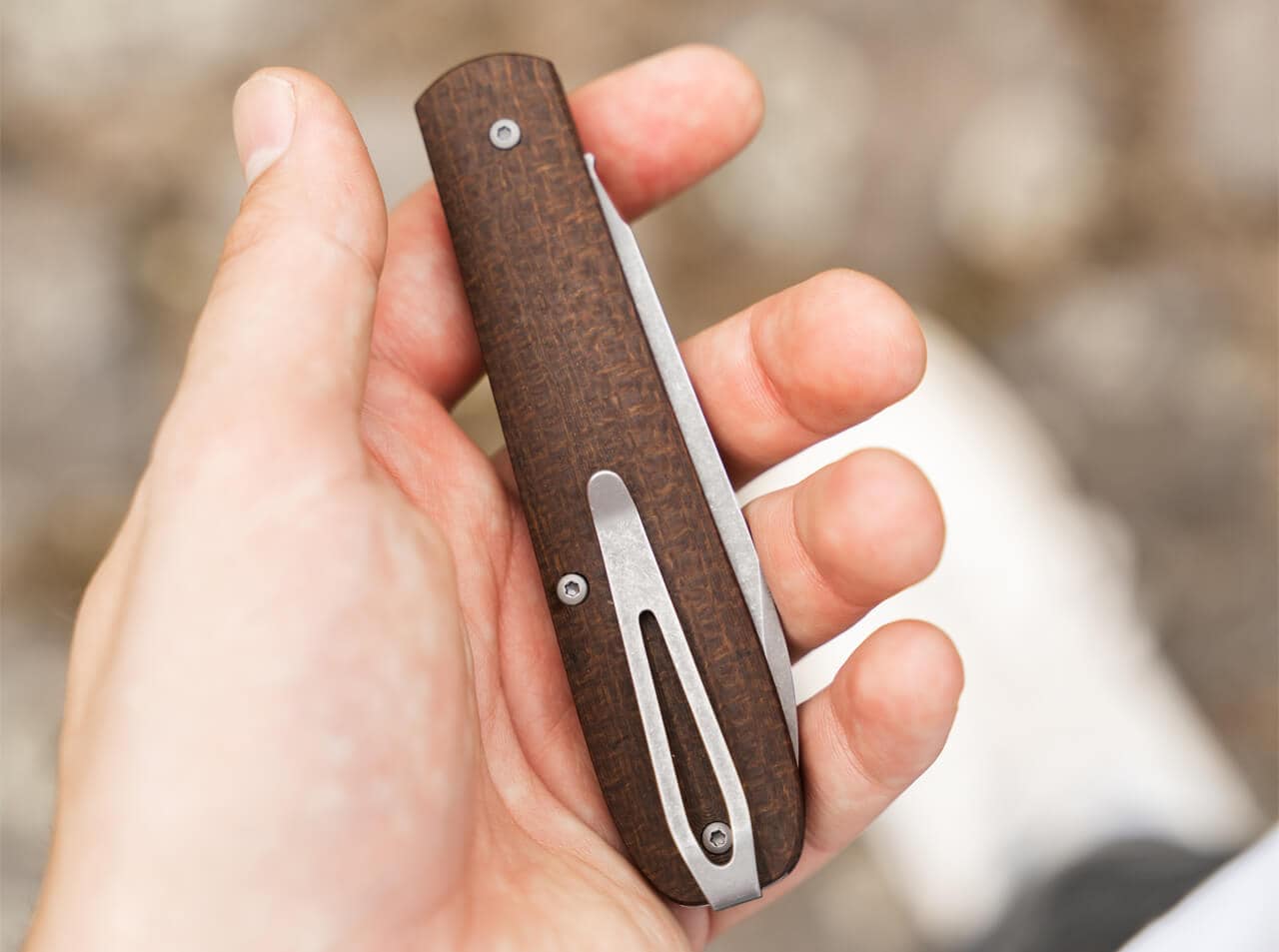 Nóż składany Boker Solingen Coffin Jute