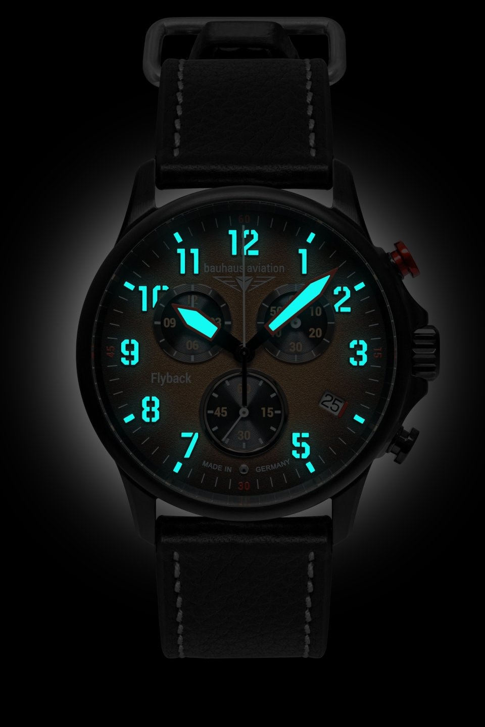 Zegarek Bauhaus Aviation Quartz 28885 - Black