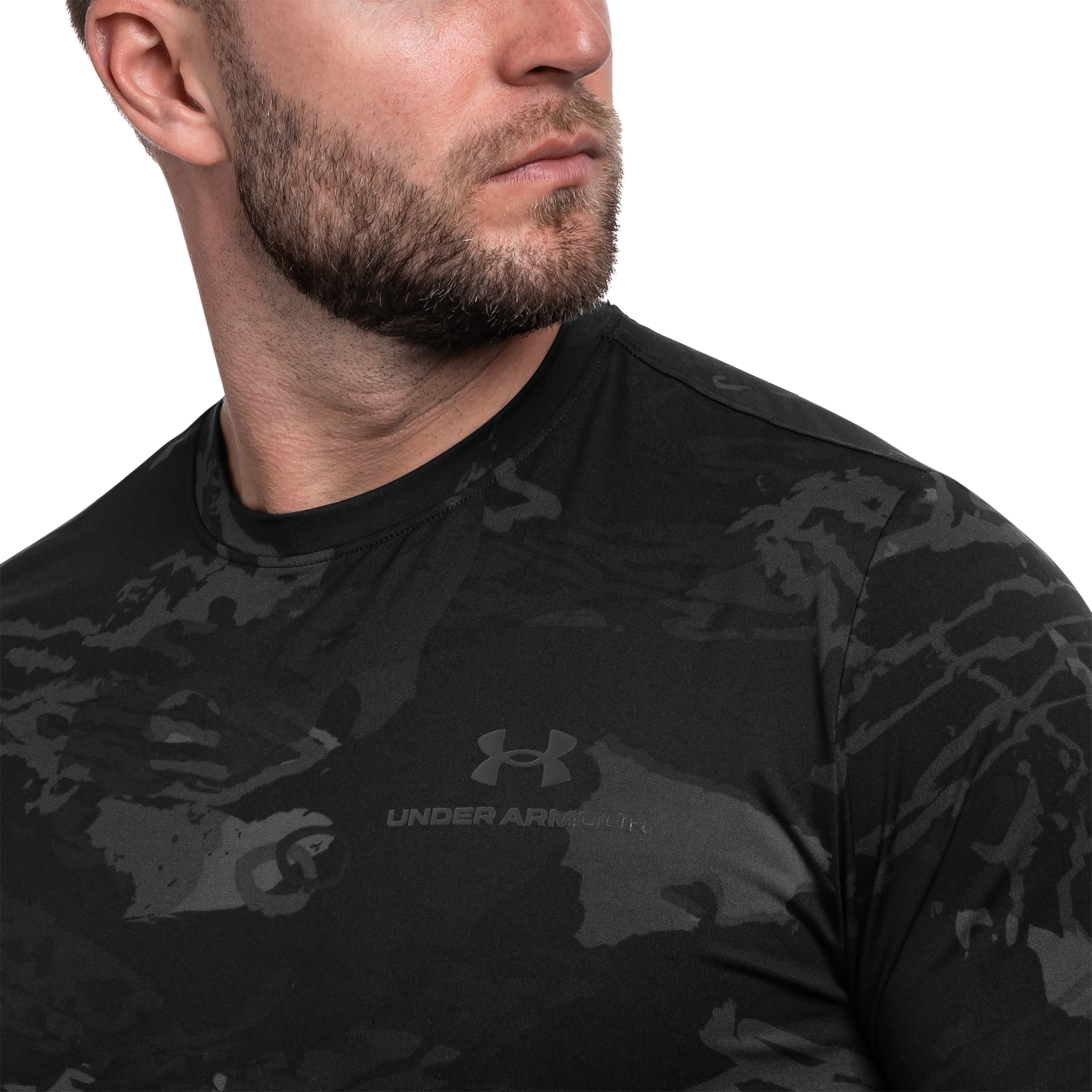 Koszulka termoaktywna Under Armour Vanish Energy Printed - Black/Anthracite