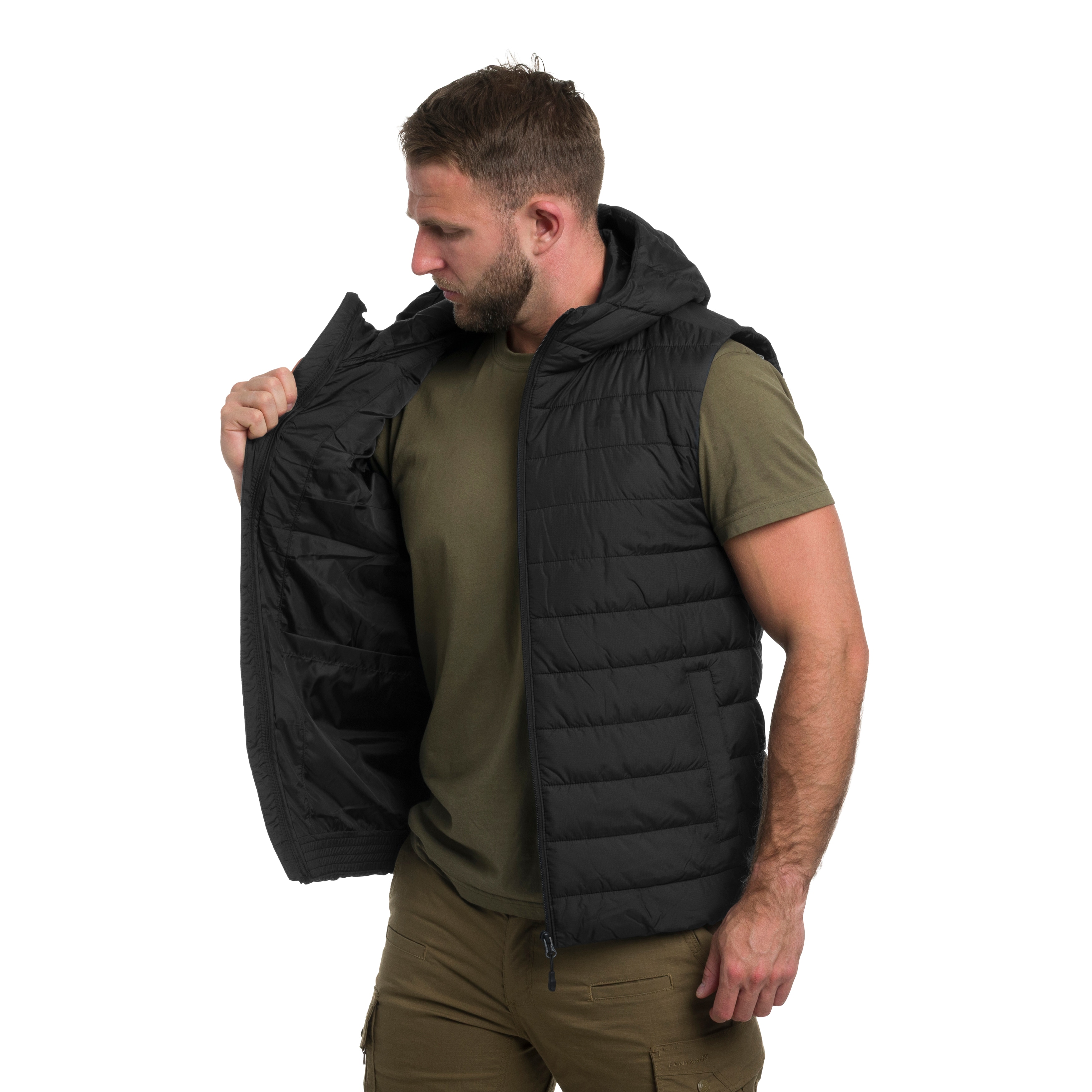 Bezrękawnik 4F M192 - Czarny