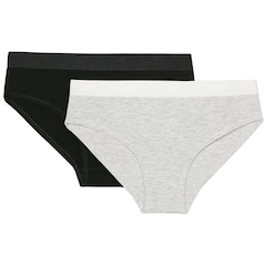 Figi damskie 4F F03092S Multikolor - 2 sztuki