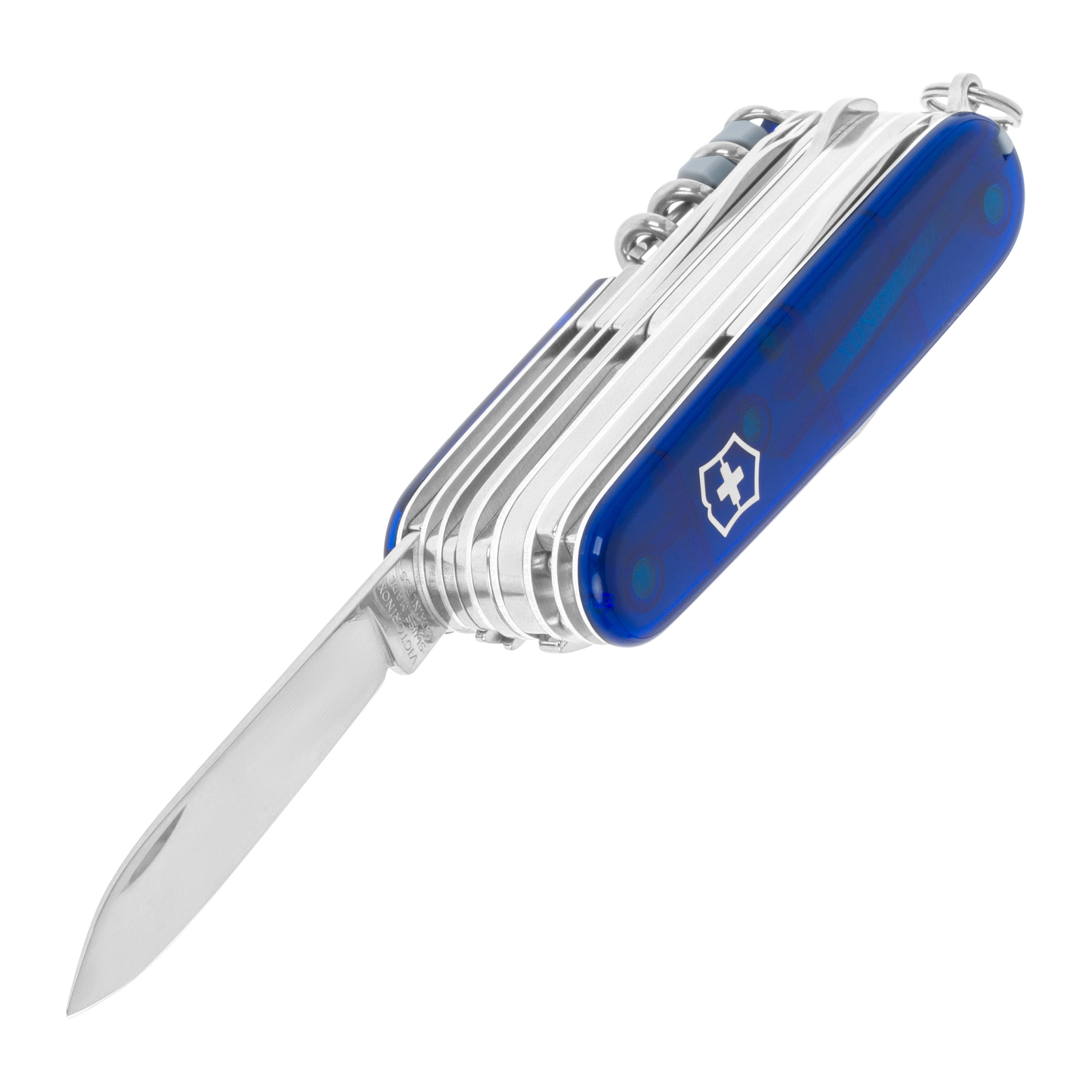 Scyzoryk Victorinox Swiss Champ - Transparent Blue