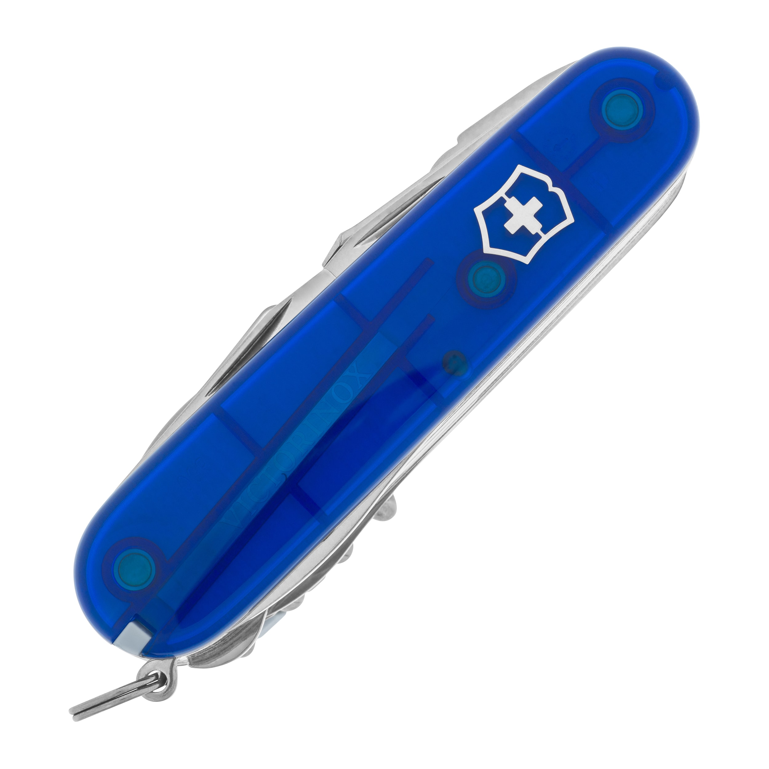 Scyzoryk Victorinox Swiss Champ - Transparent Blue