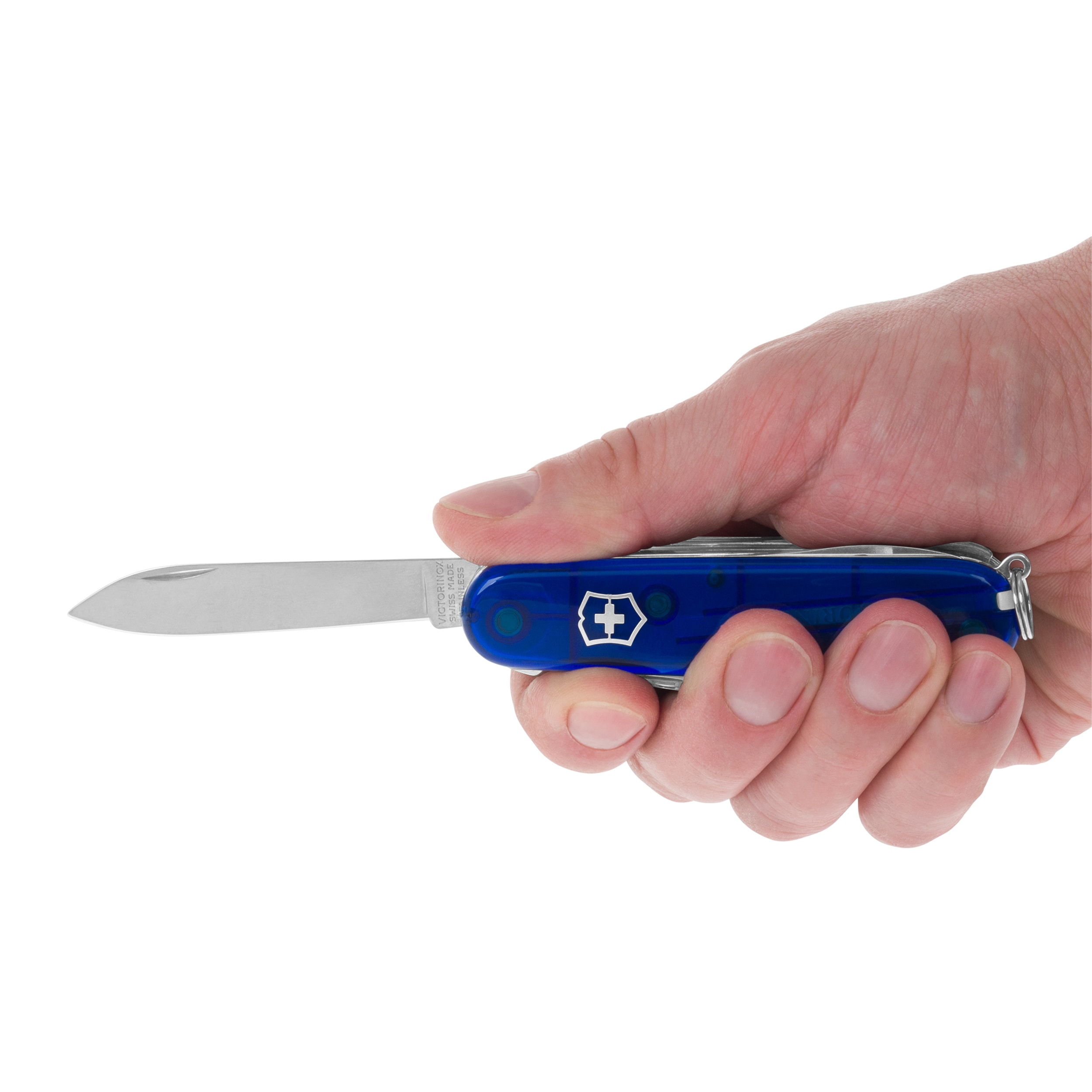 Scyzoryk Victorinox Swiss Champ - Transparent Blue