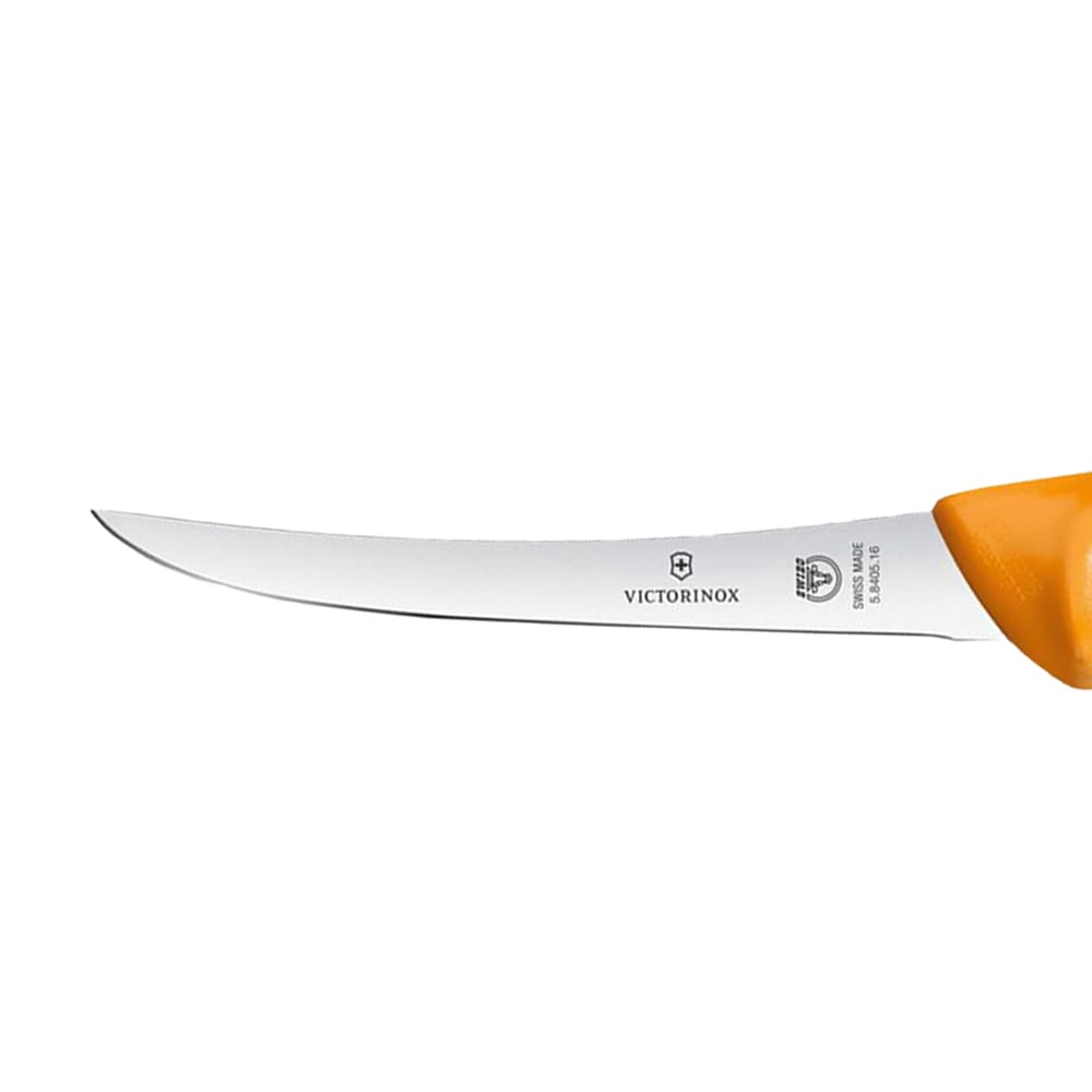Nóż kuchenny trybownik Victorinox Swibo semi-flexible 13 cm - Yellow