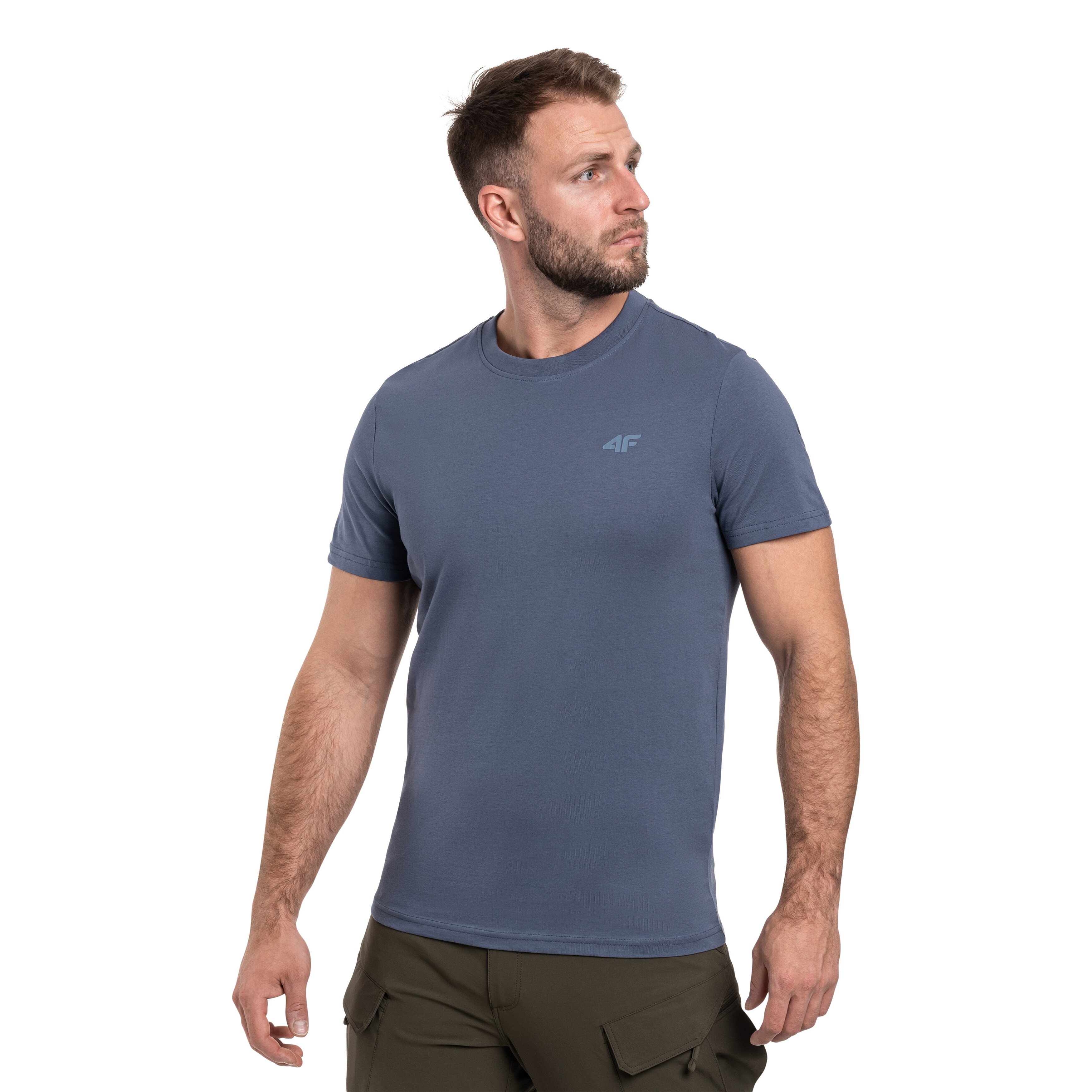 Koszulka T-shirt 4F M2256 - Denim