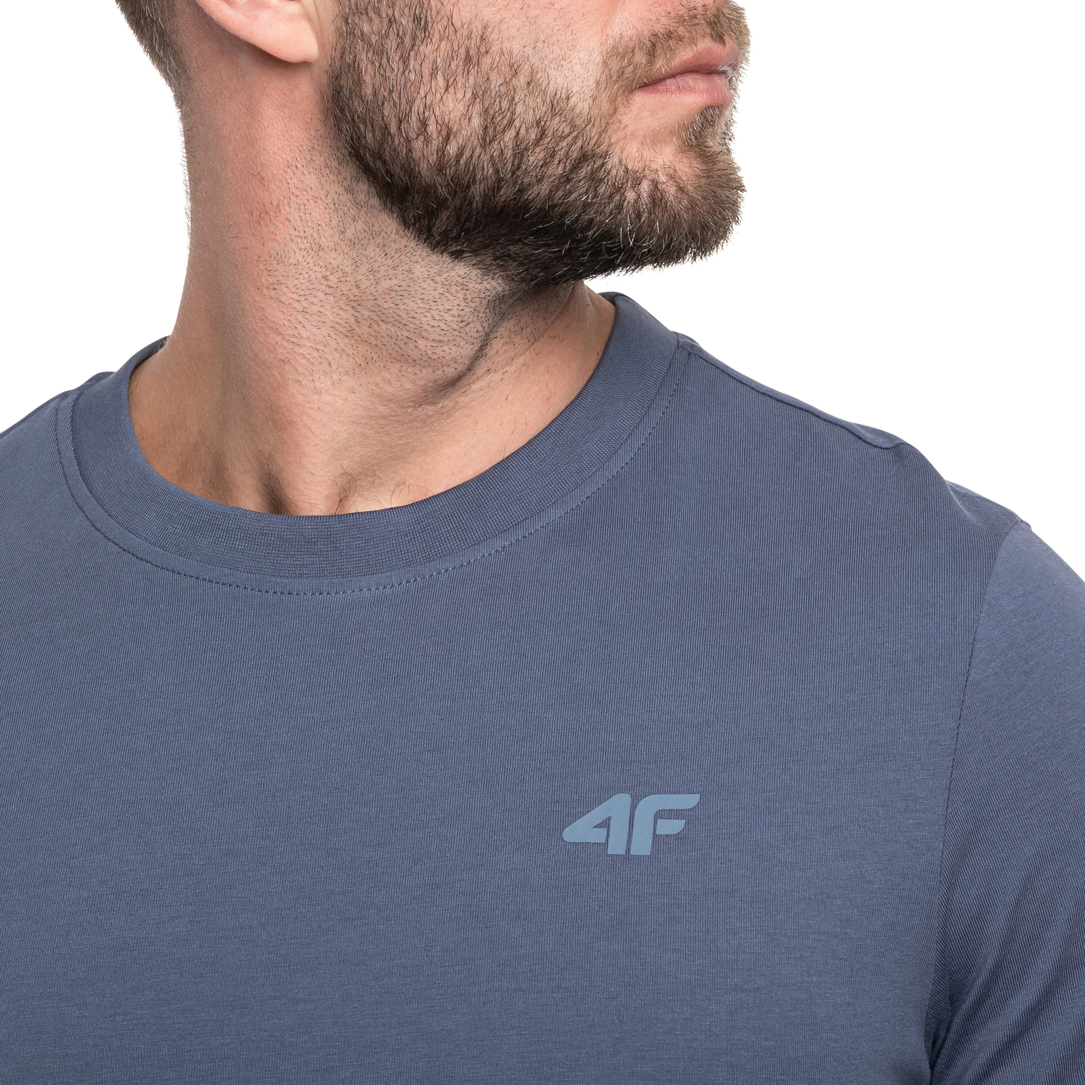 Koszulka T-shirt 4F M2256 - Denim