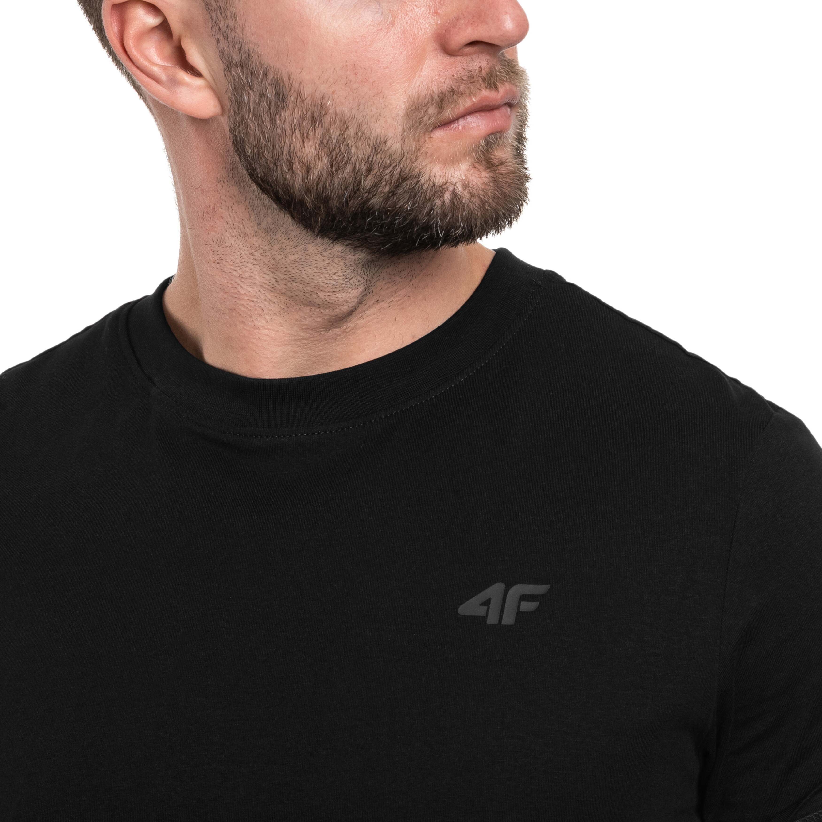 Футболка T-shirt 4F M2256 - Глибокий чорний