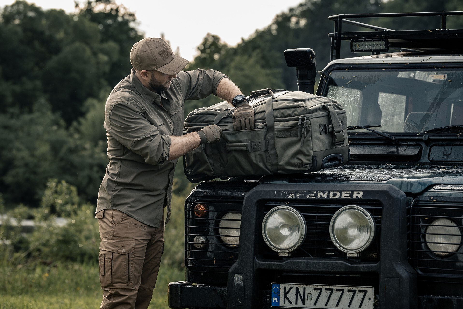 Rękawice Pentagon Duty Mechanic RAL 7013