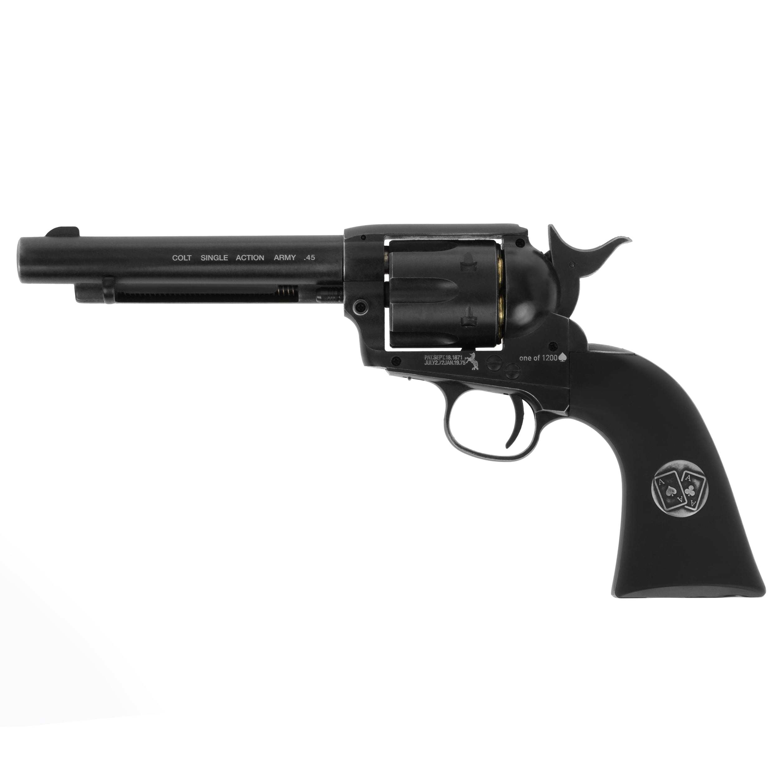 Wiatrówka - Zestaw dwóch rewolwerów Colt Single Action Army Double Aces .45 4,5 mm 5,5