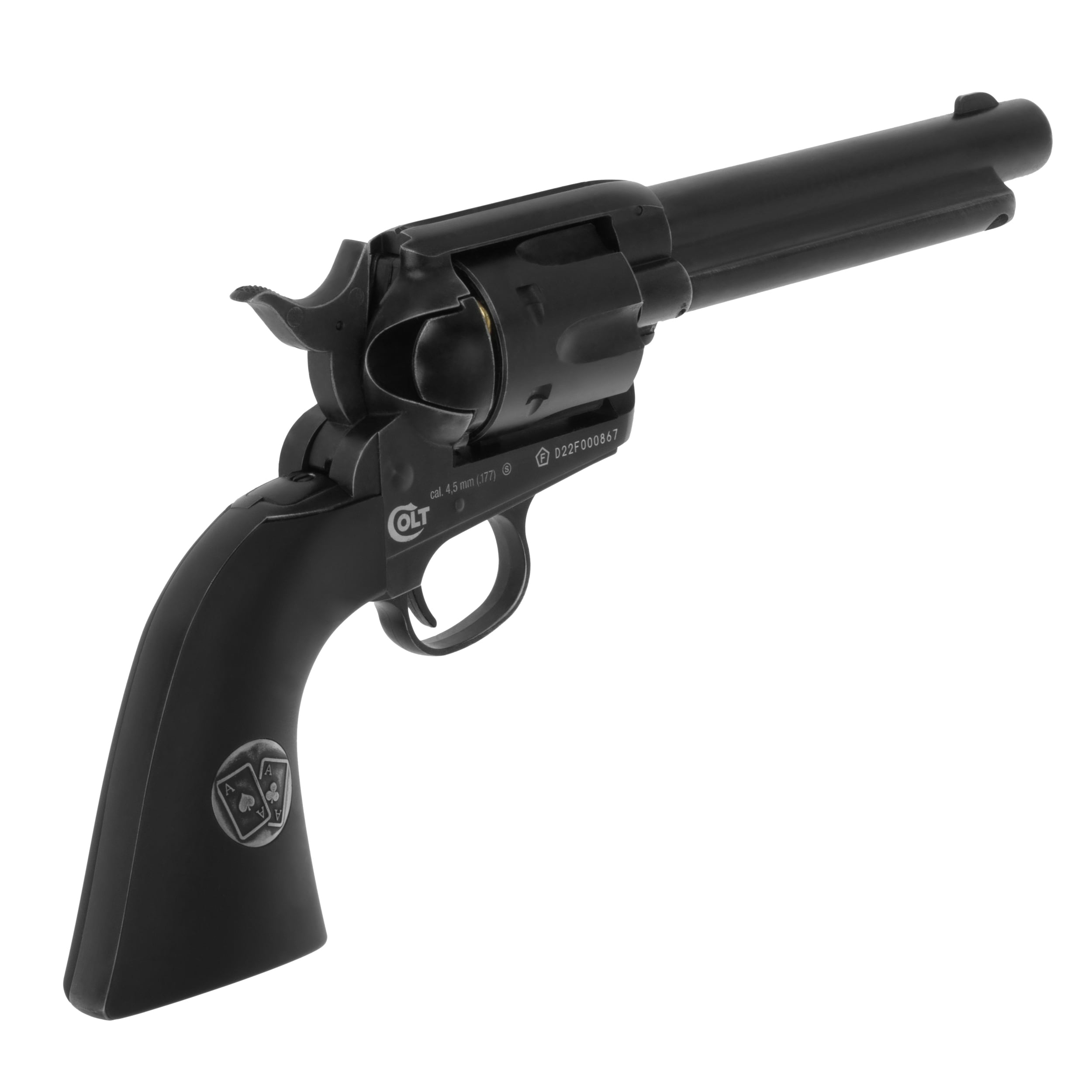 Wiatrówka - Zestaw dwóch rewolwerów Colt Single Action Army Double Aces .45 4,5 mm 5,5