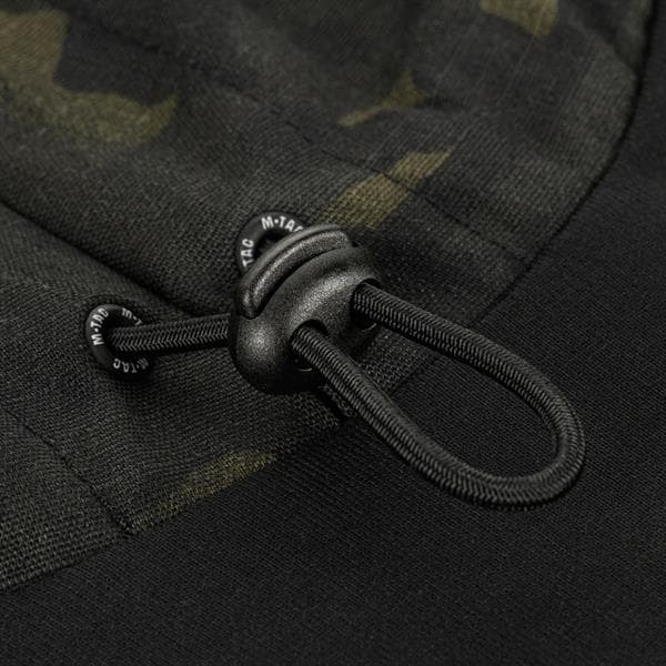 Кофта M-Tac Hoodie Combat - Black/MultiCam Black