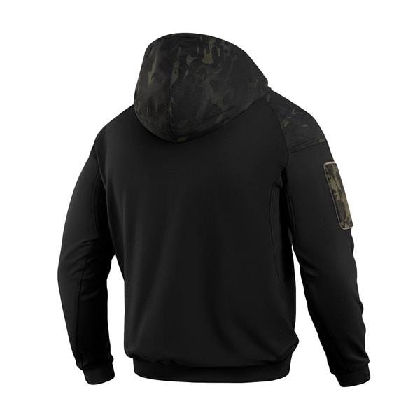Кофта M-Tac Hoodie Combat - Black/MultiCam Black