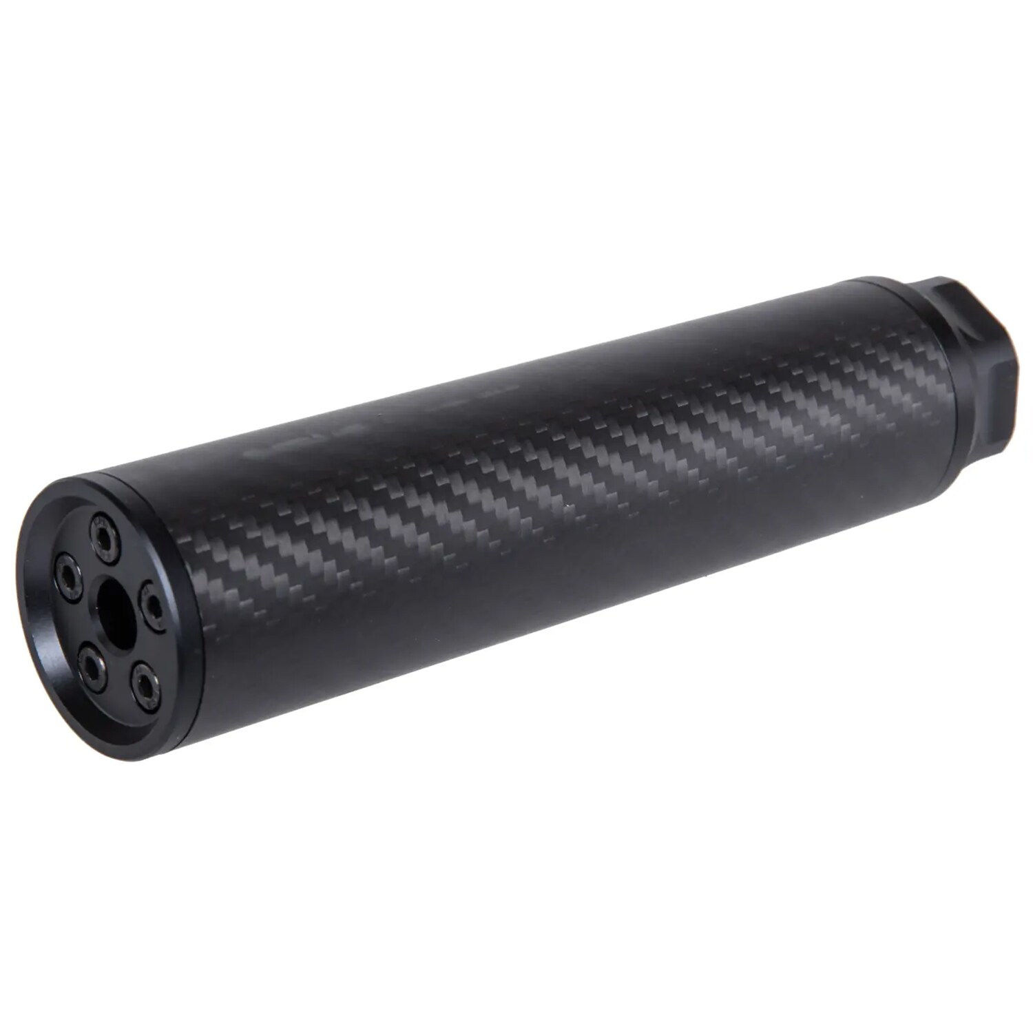 Глушник ASG Silverback Airsoft Medium 14 мм CW - Black