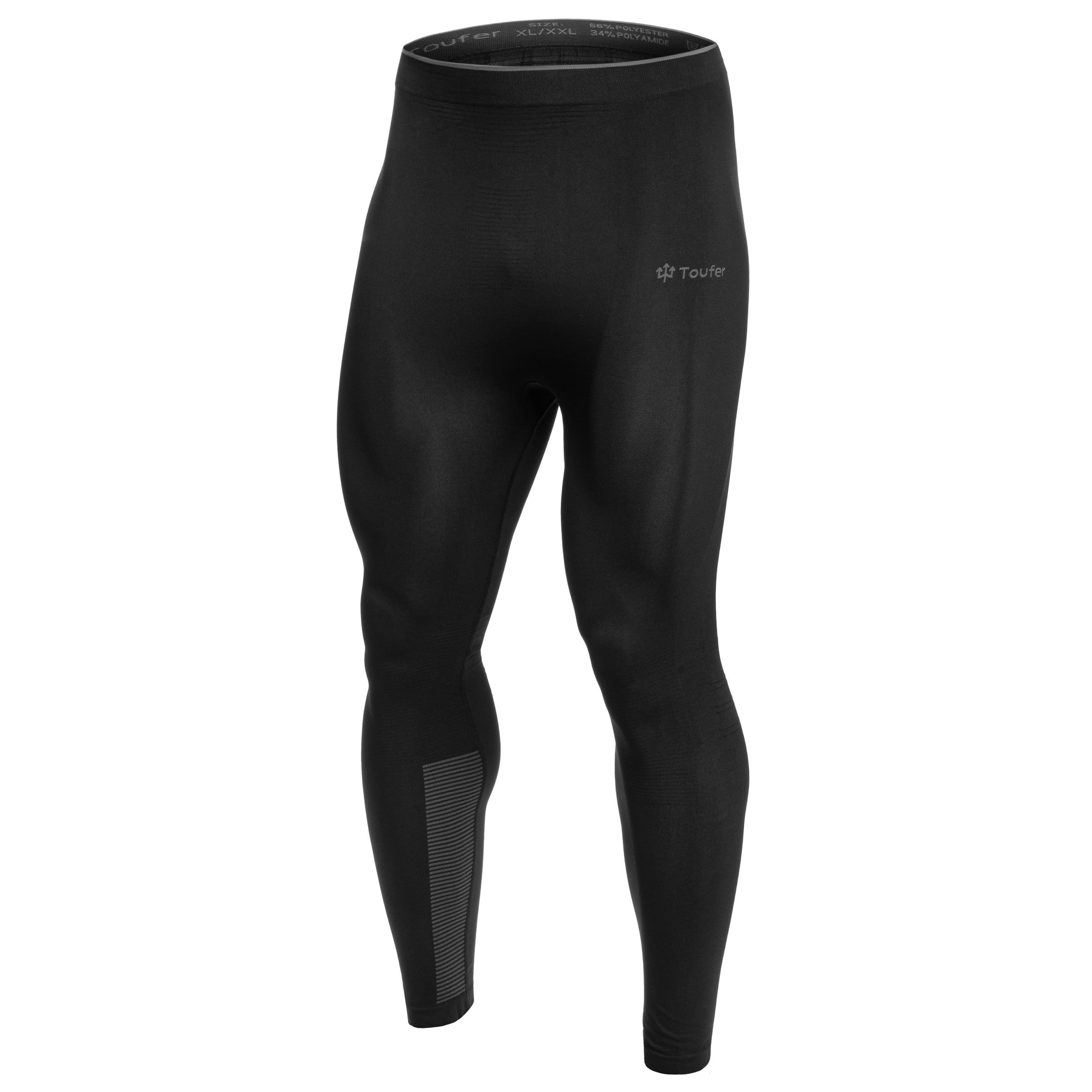 Bielizna termoaktywna Toufer Thermaflex Black/Grey - komplet