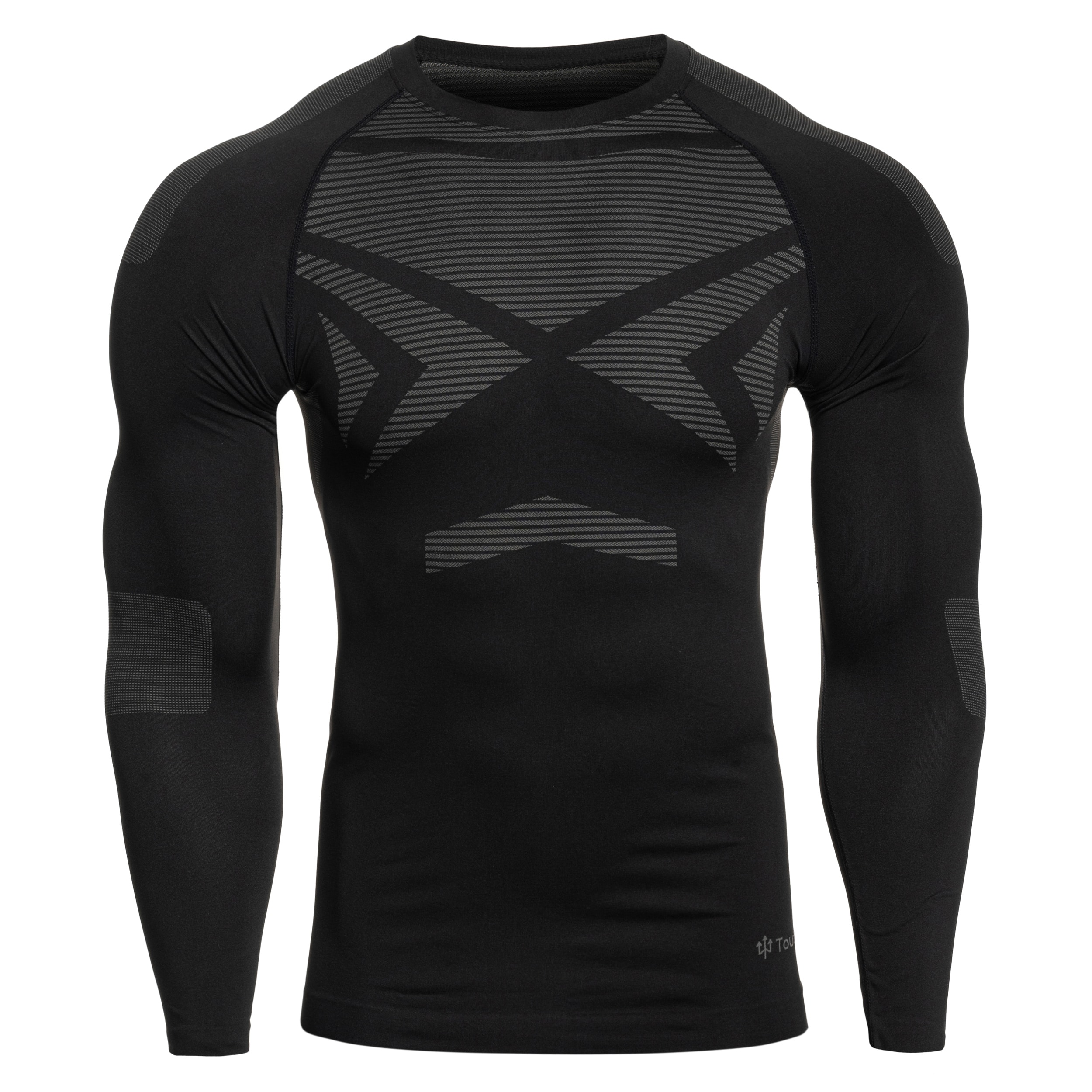 Bielizna termoaktywna Toufer Thermaflex Black/Grey - komplet