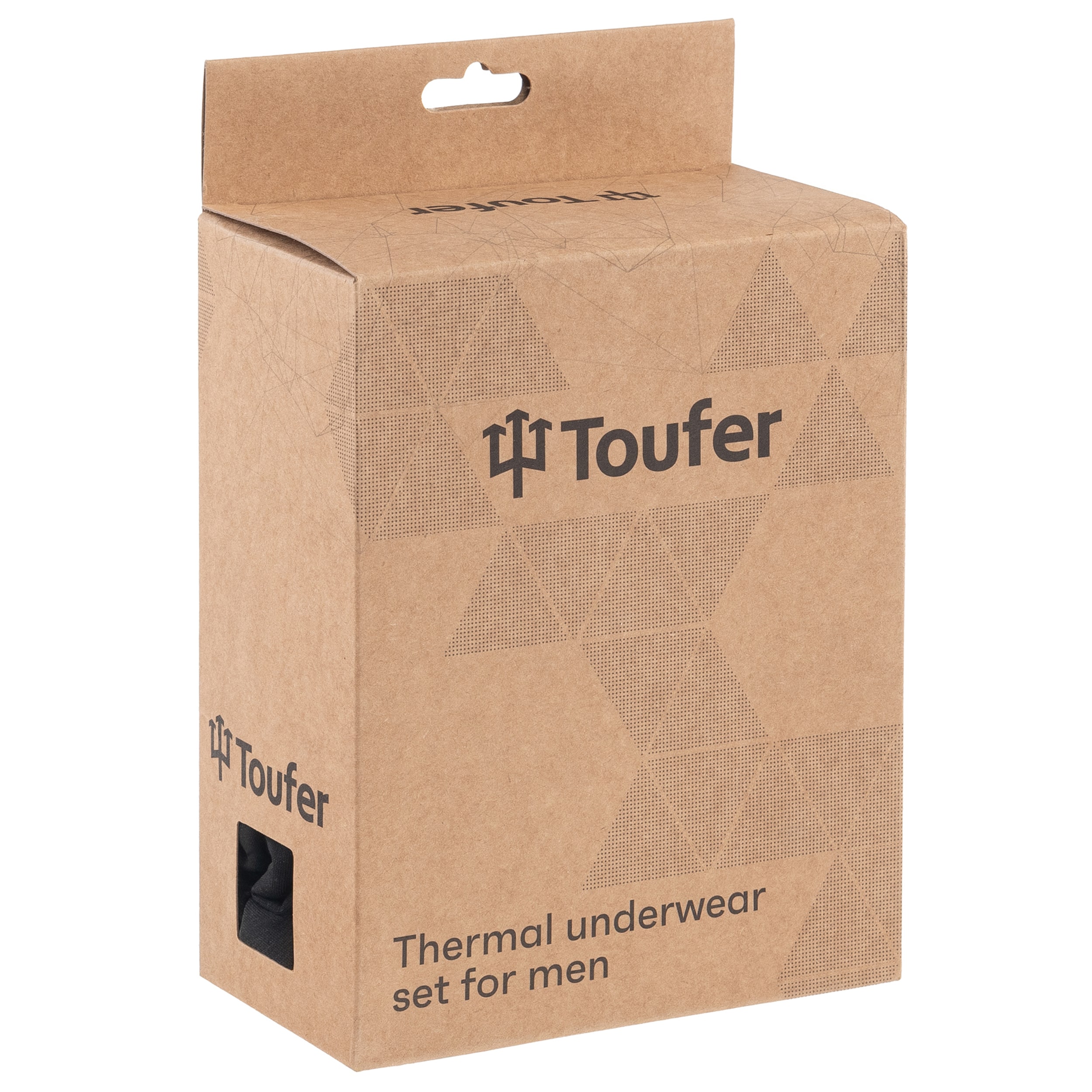 Bielizna termoaktywna Toufer Thermaflex Black/Grey - komplet