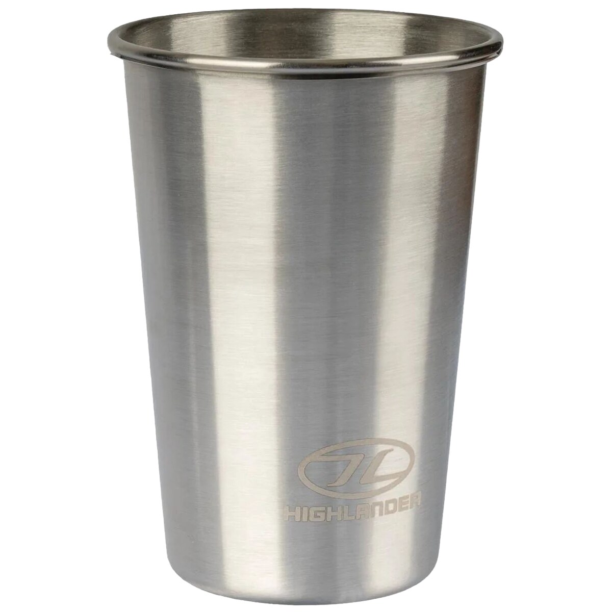 Kubek stalowy Highlander Outdoor Camp Cup 500 ml - Silver