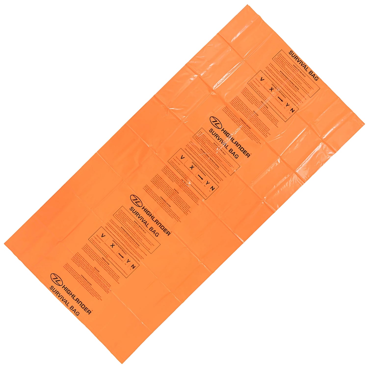 Śpiwór termiczny Highlander Emergency/Survival Bag - Orange