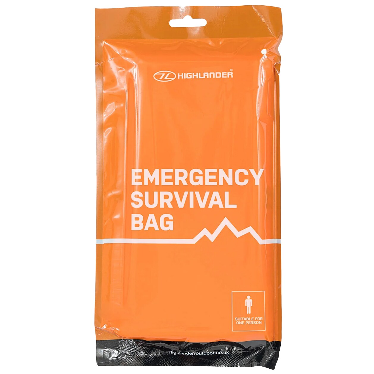 Śpiwór termiczny Highlander Emergency/Survival Bag - Orange