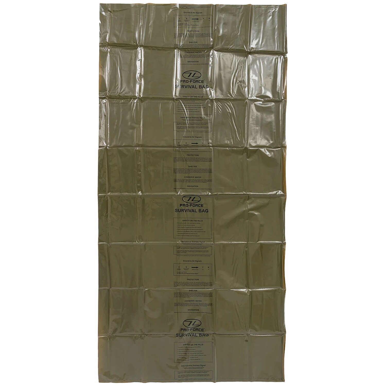 Śpiwór termiczny Highlander Emergency/Survival Bag - Olive