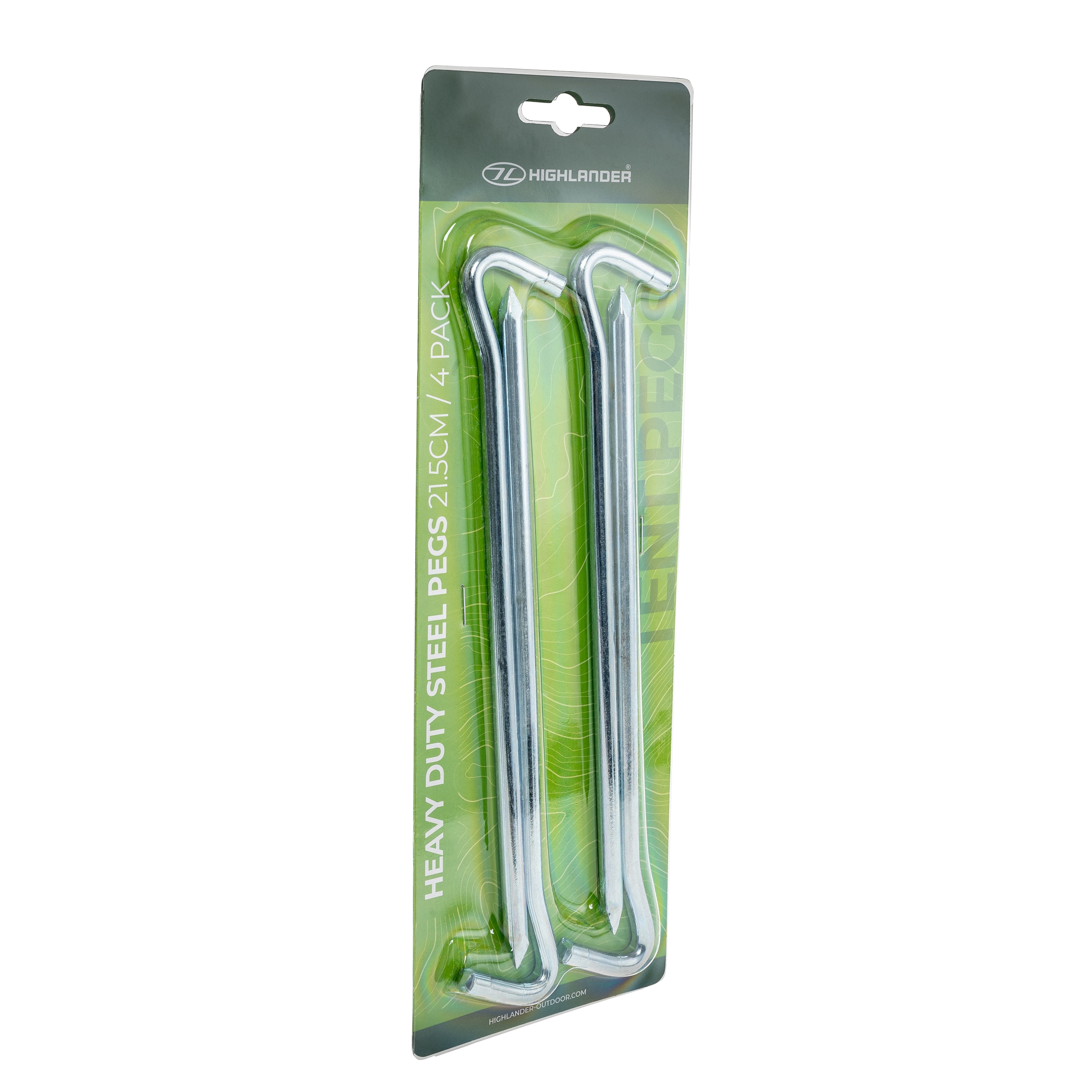 Szpilki namiotowe Highlander Outdoor Heavy Duty 21,5 cm - 4 szt.