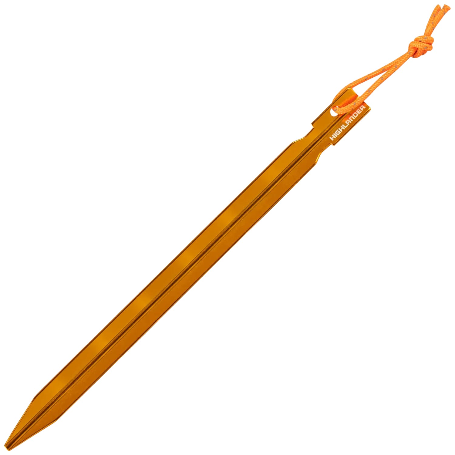 Śledzie aluminiowe Highlander Outdoor 18 cm - Orange