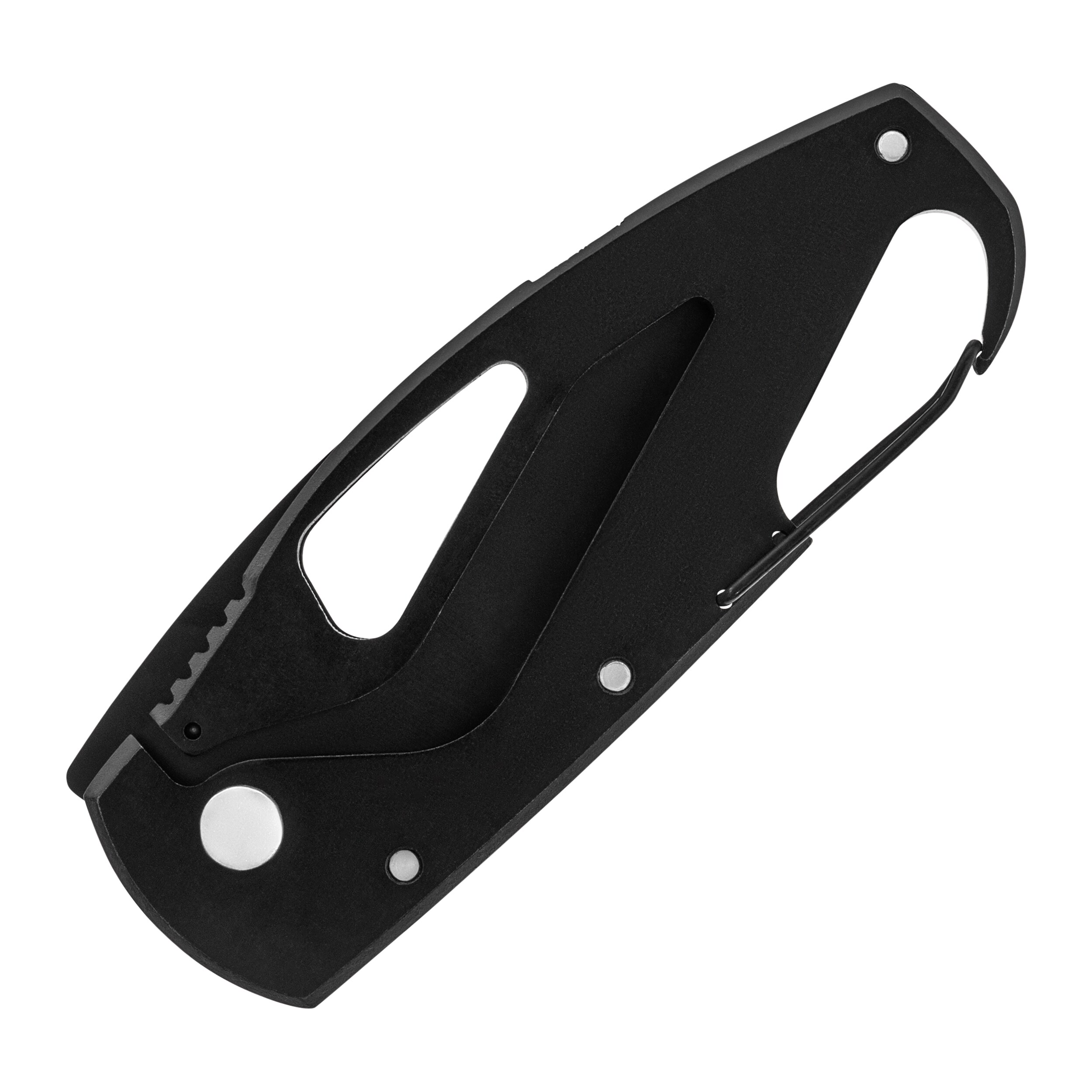Складаний ніж Highlander Outdoor Merlin Karabiner - Black