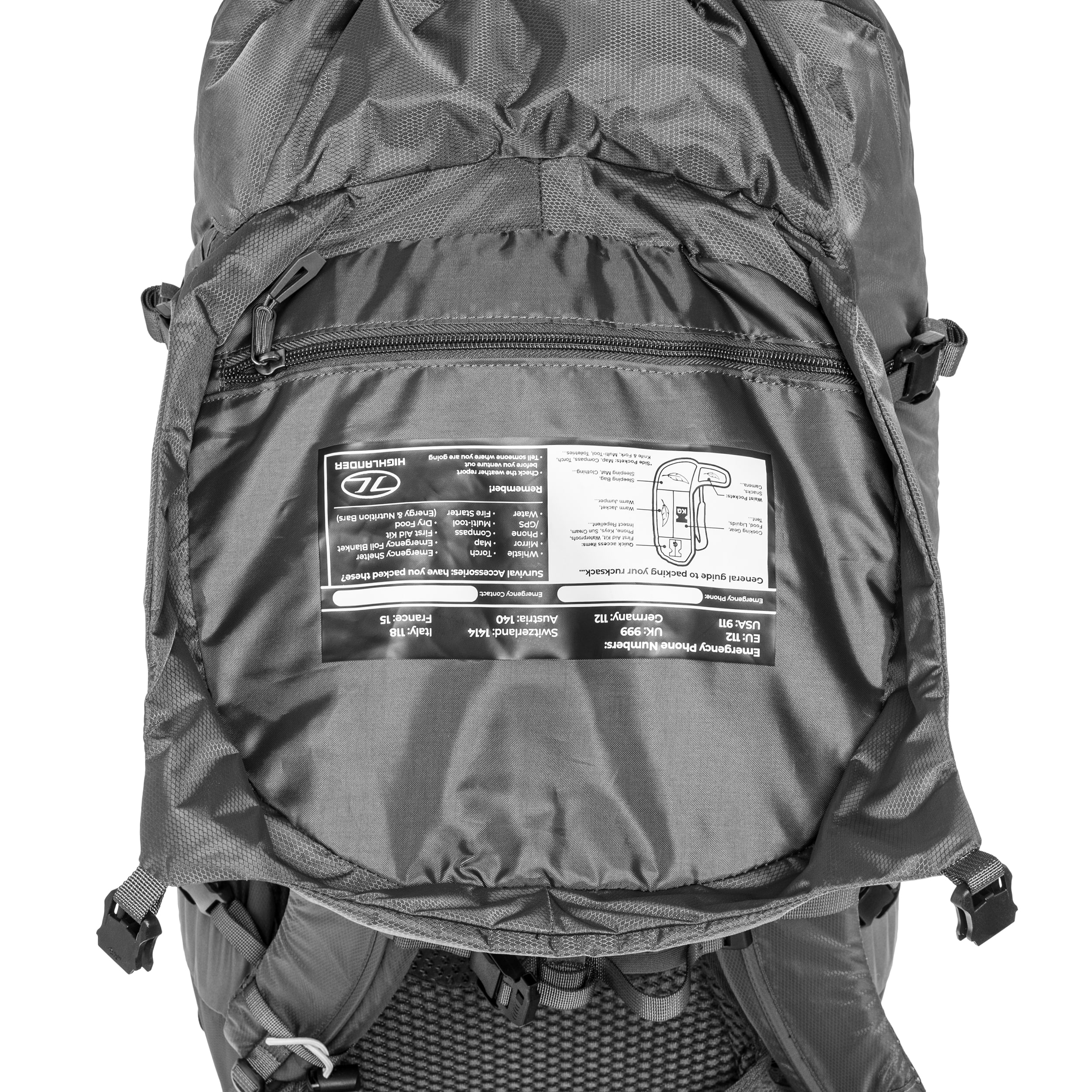 Жіночий рюкзак Highlander Outdoor Ben Nevis 52 л - Grey