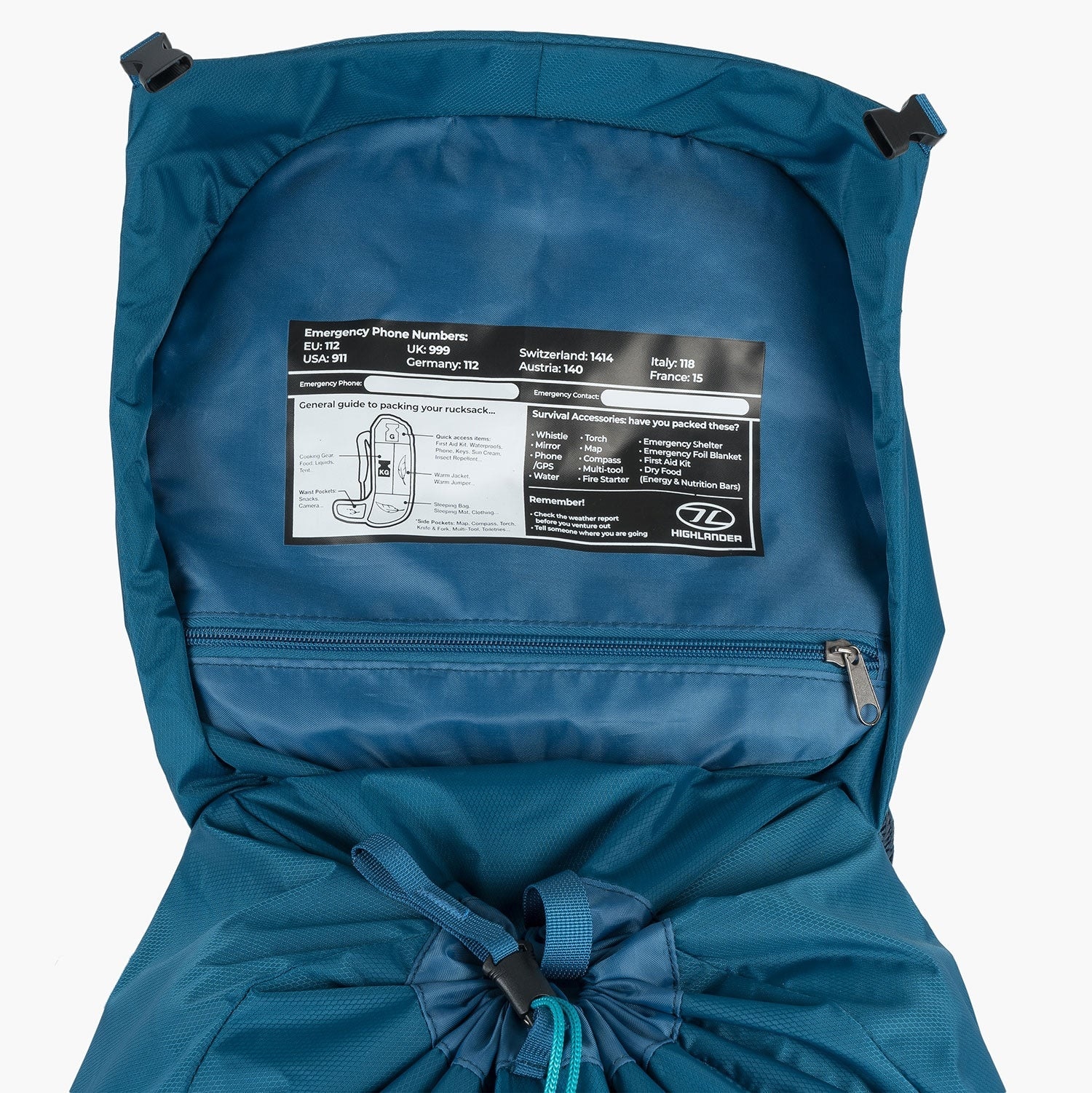 Plecak damski Highlander Outdoor Ben Nevis 52 l - Petrol Blue