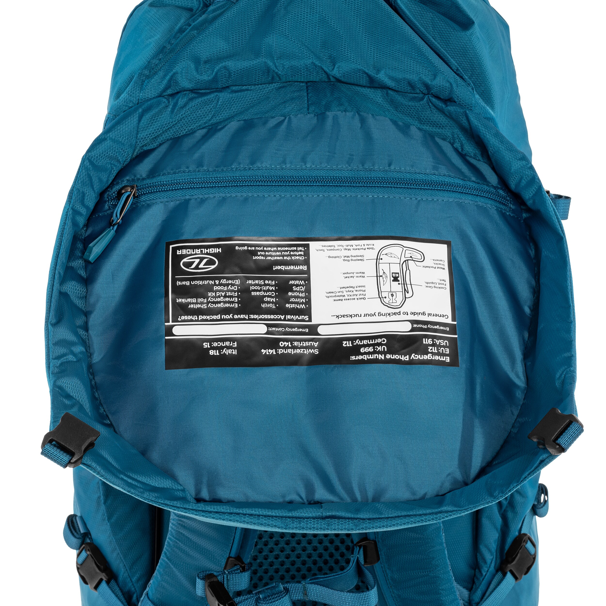 Plecak damski Highlander Outdoor Ben Nevis 52 l - Petrol Blue