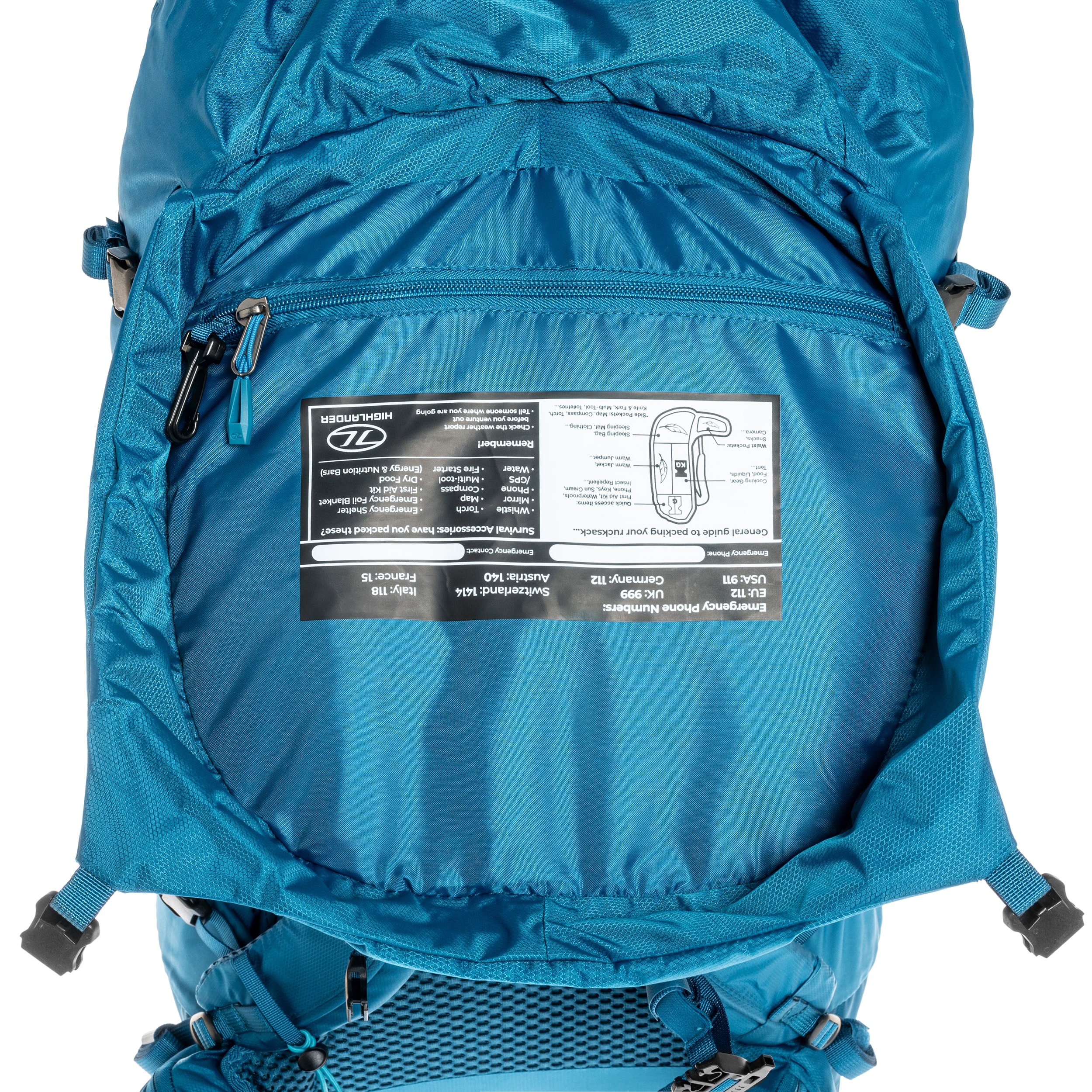 Plecak damski Highlander Outdoor Ben Nevis 65 l - Petrol Blue